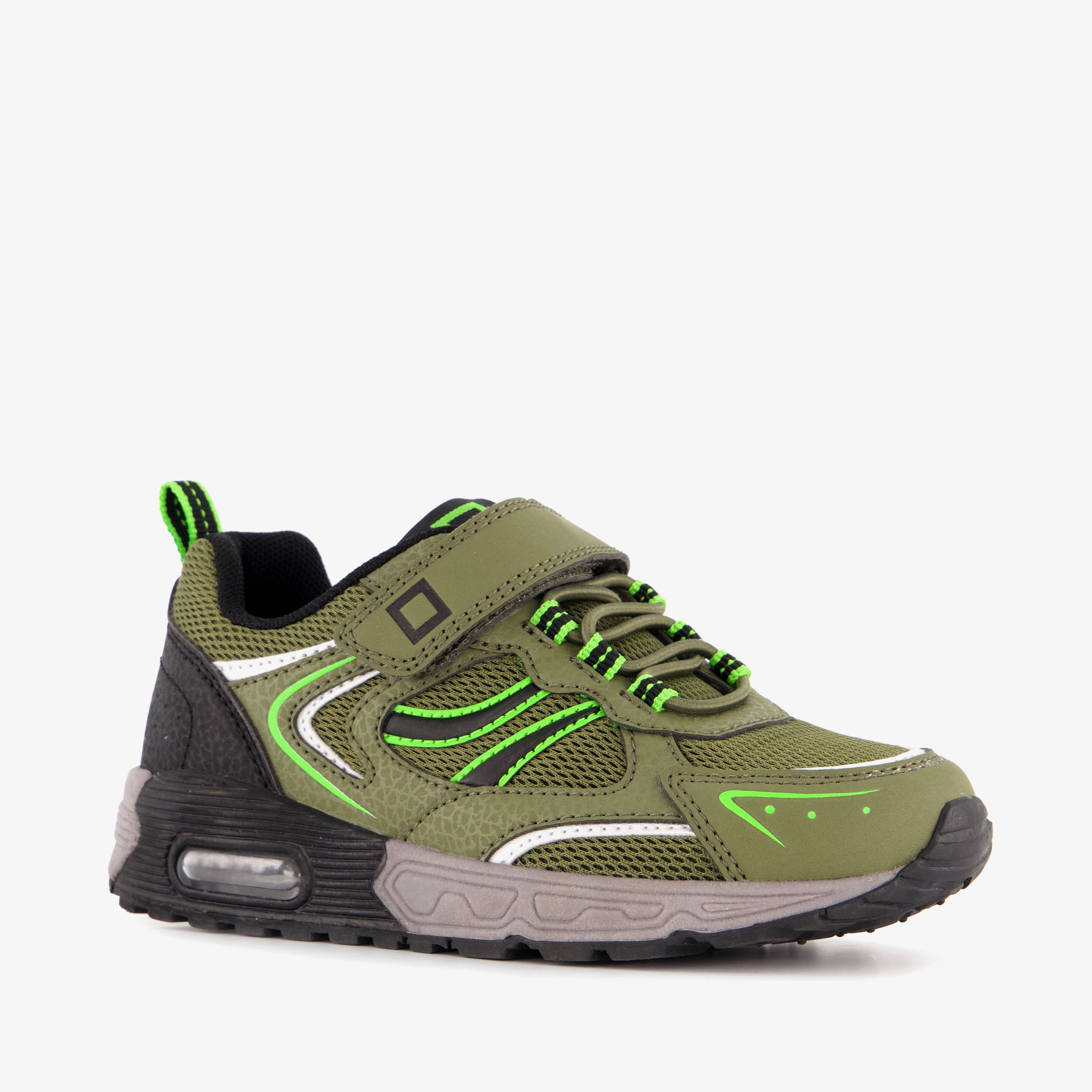 Blue Box jongens sneakers met airzool groen