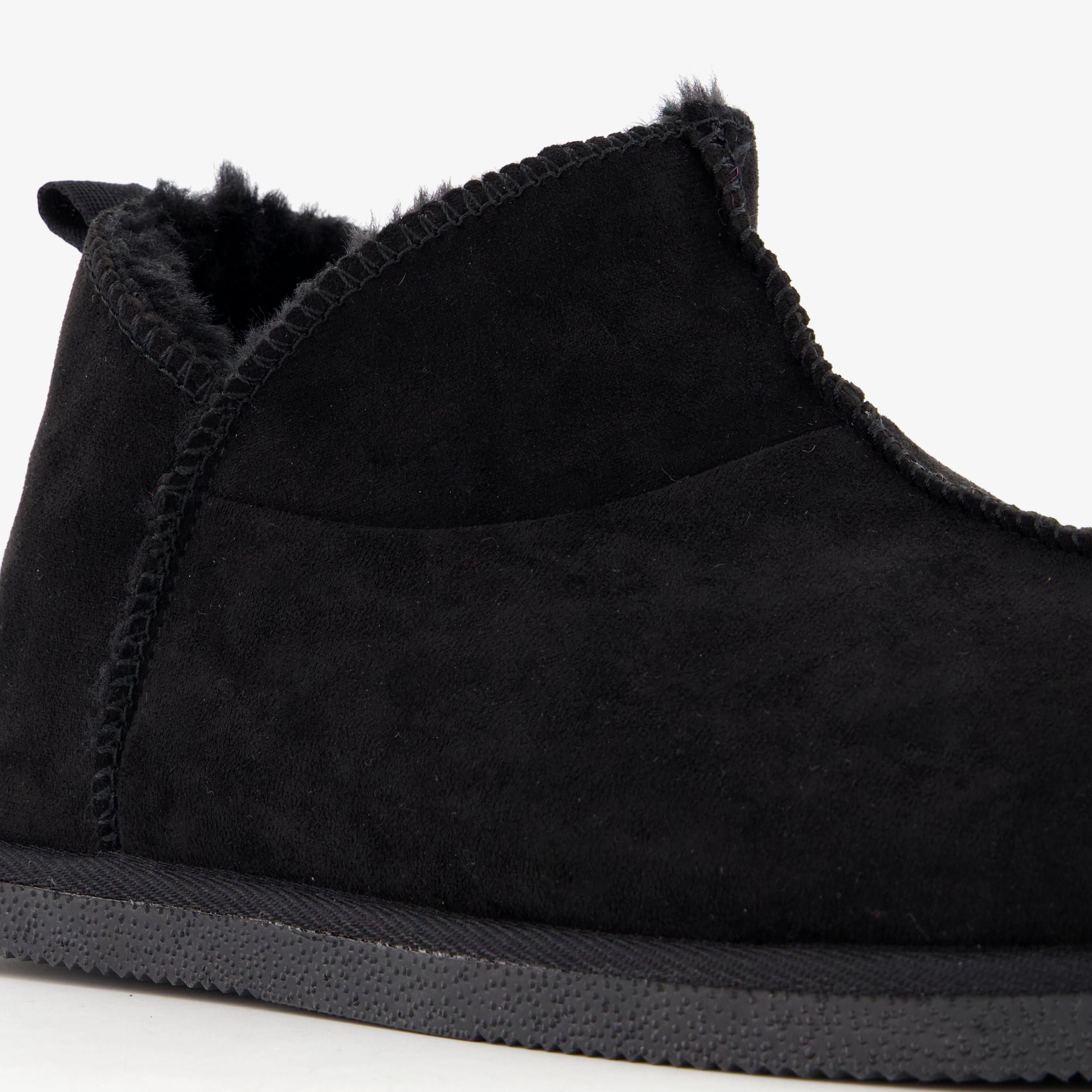 Thu!s halfhoge heren pantoffels zwart – foto 5