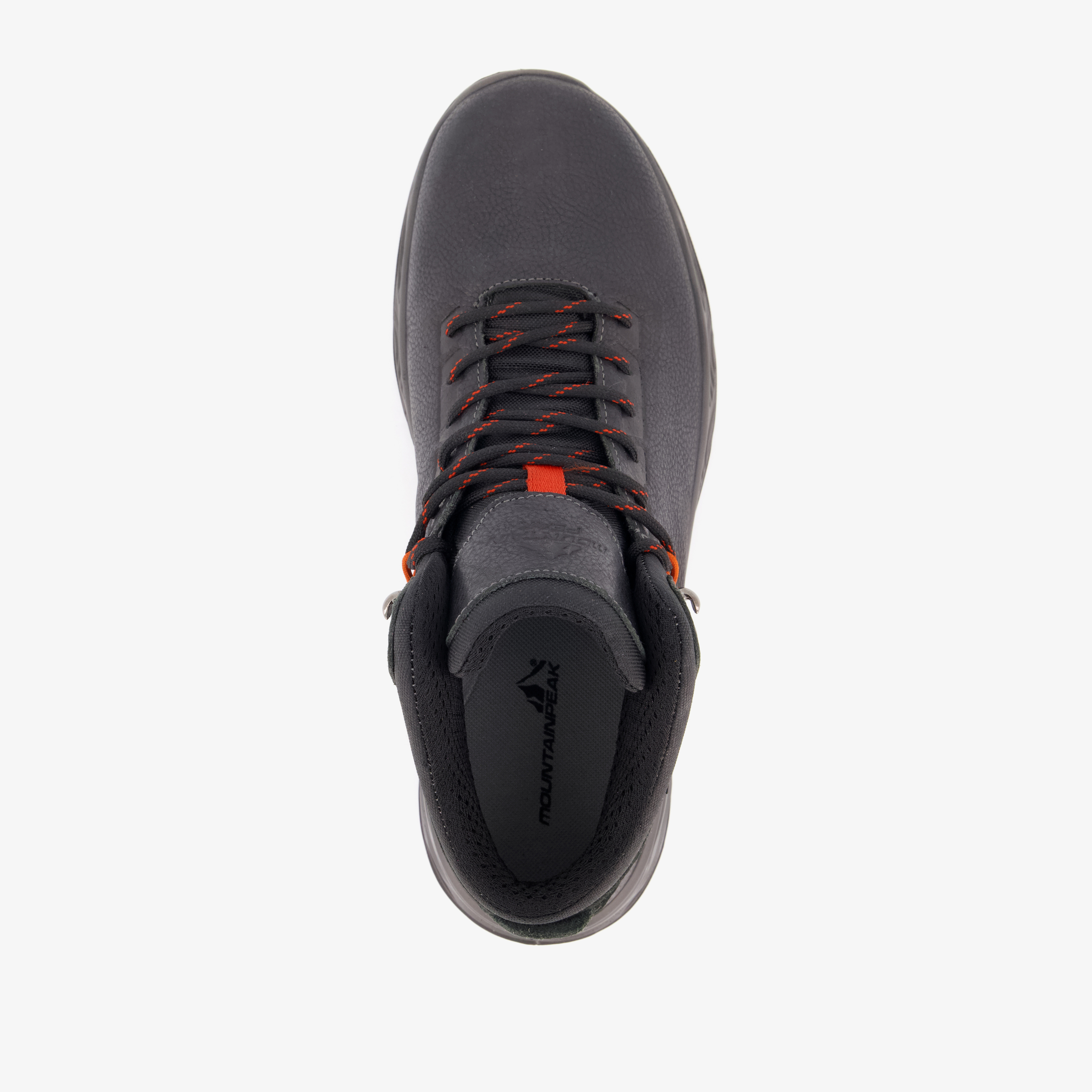 Mountain Peak leren heren wandelschoenen cat. B zwart – foto 4