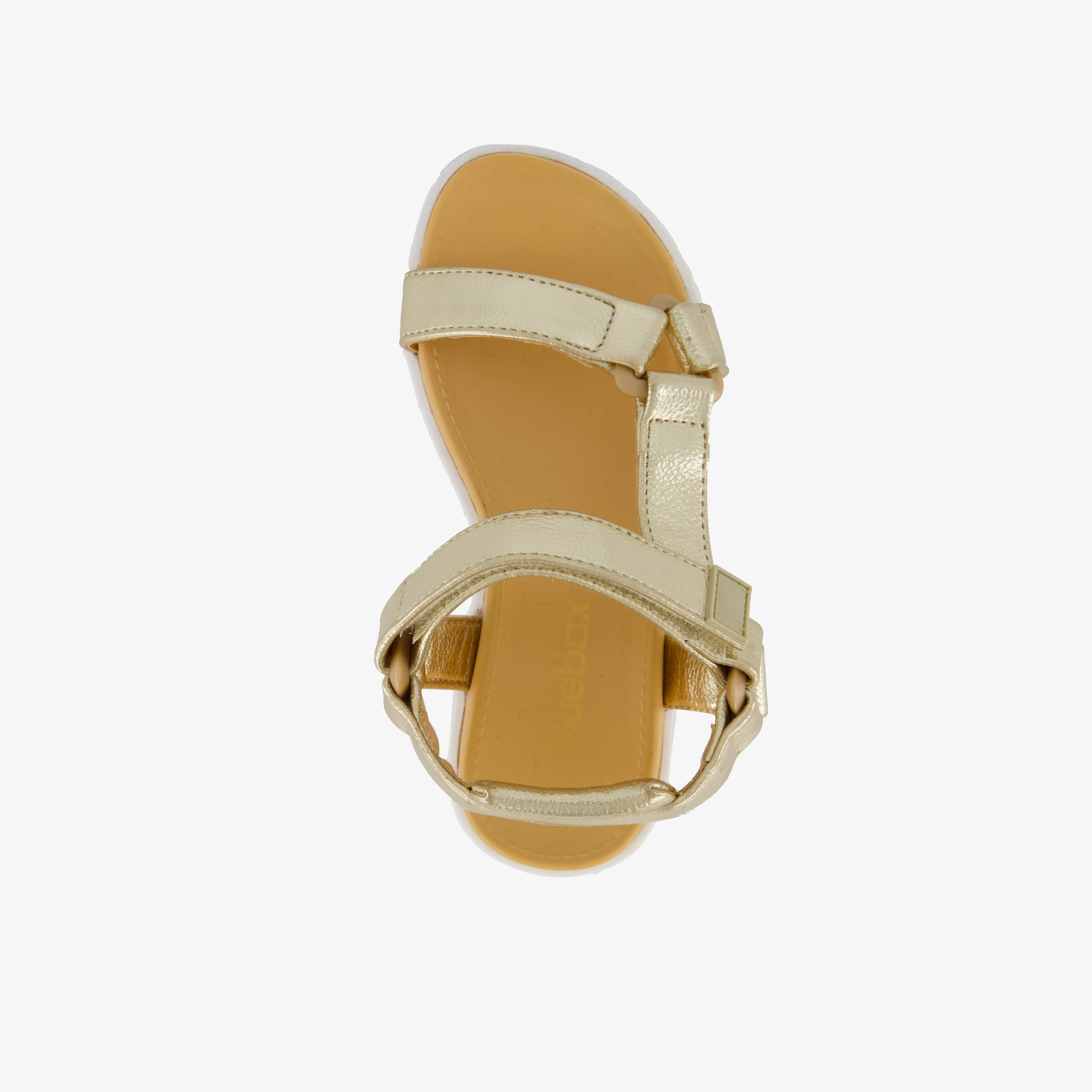 Blue Box meisjes sandalen goudkleurig – foto 4