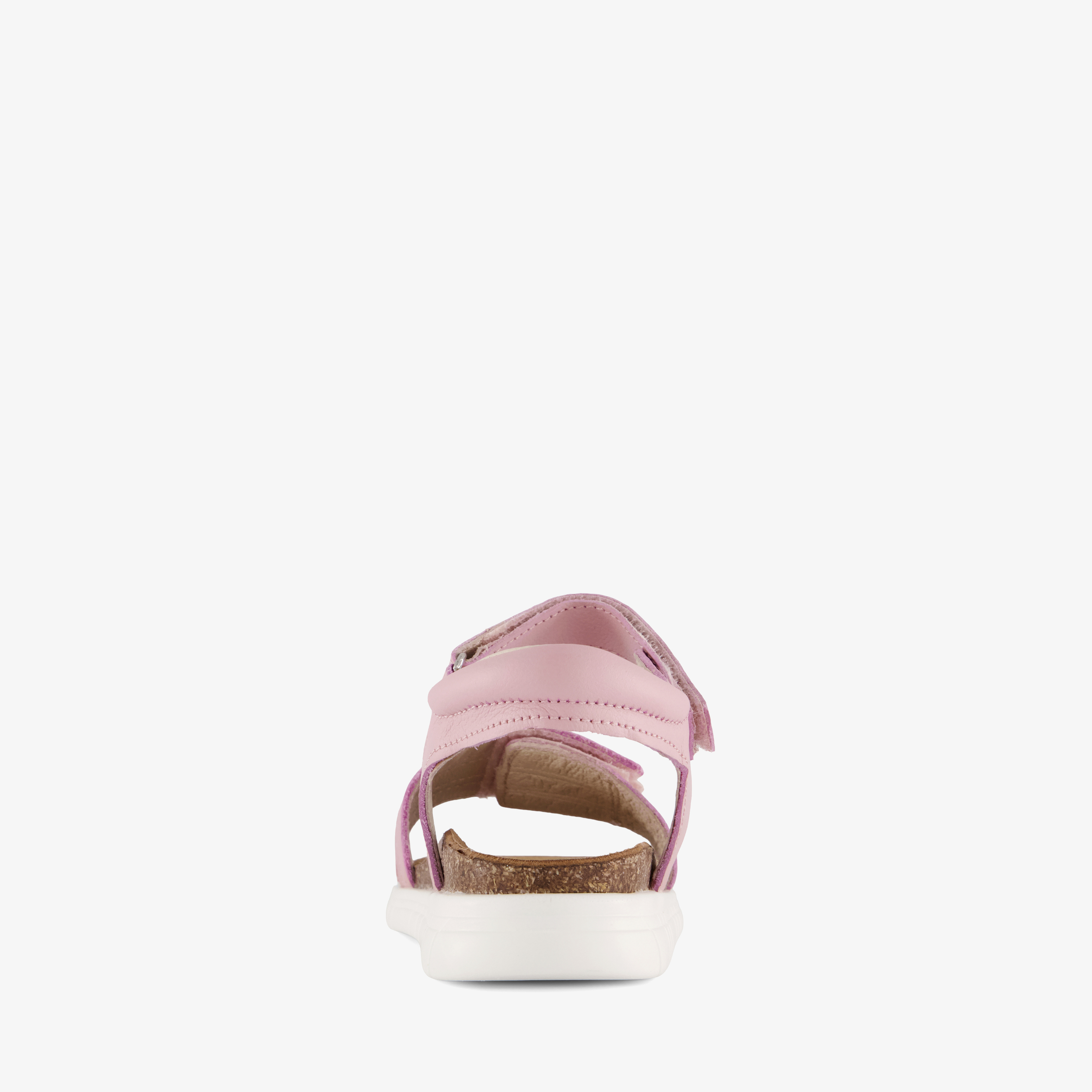 Groot leren meisjes sandalen roze – foto 2