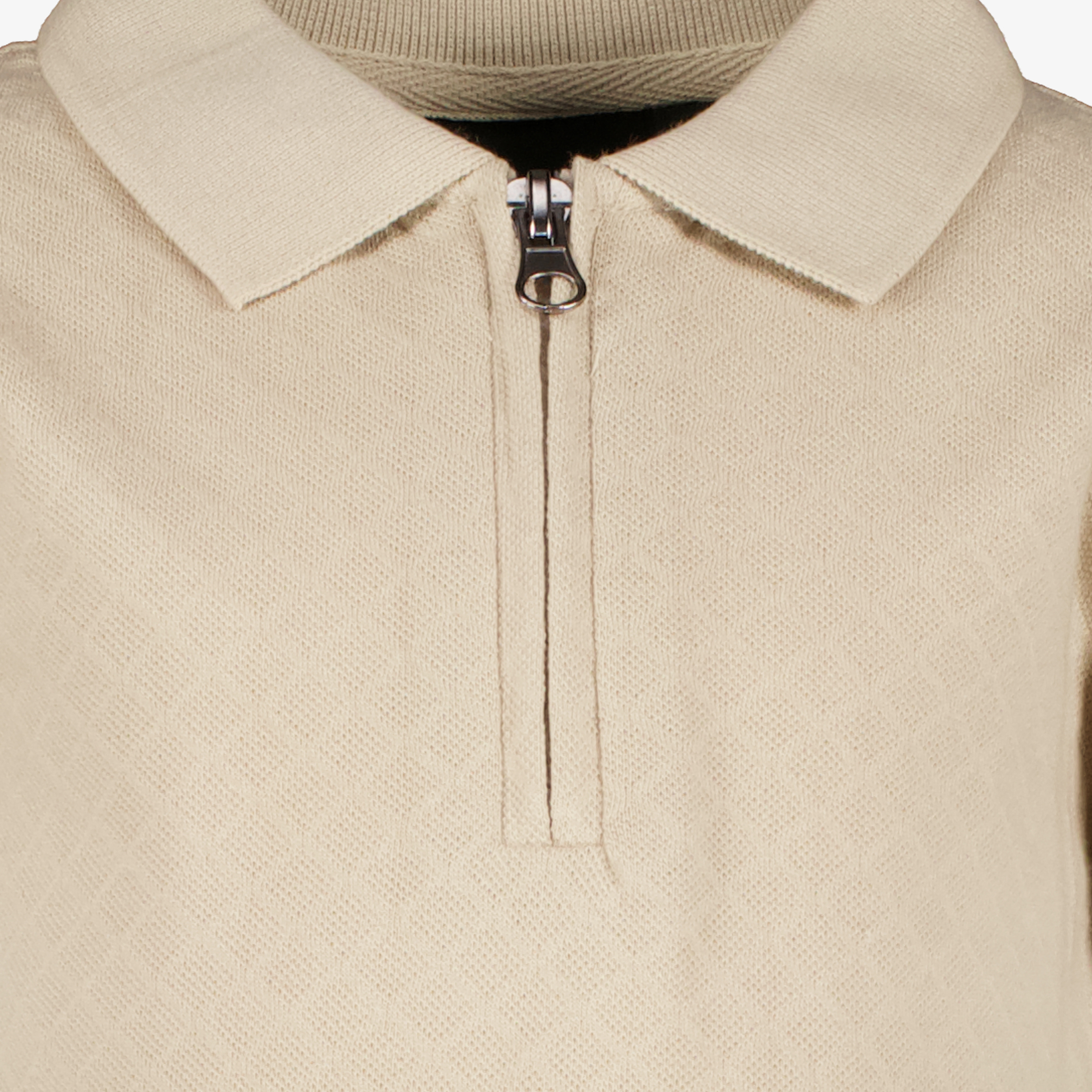 Unsigned jongens polo met rits beige t-shirts & tops – foto 2