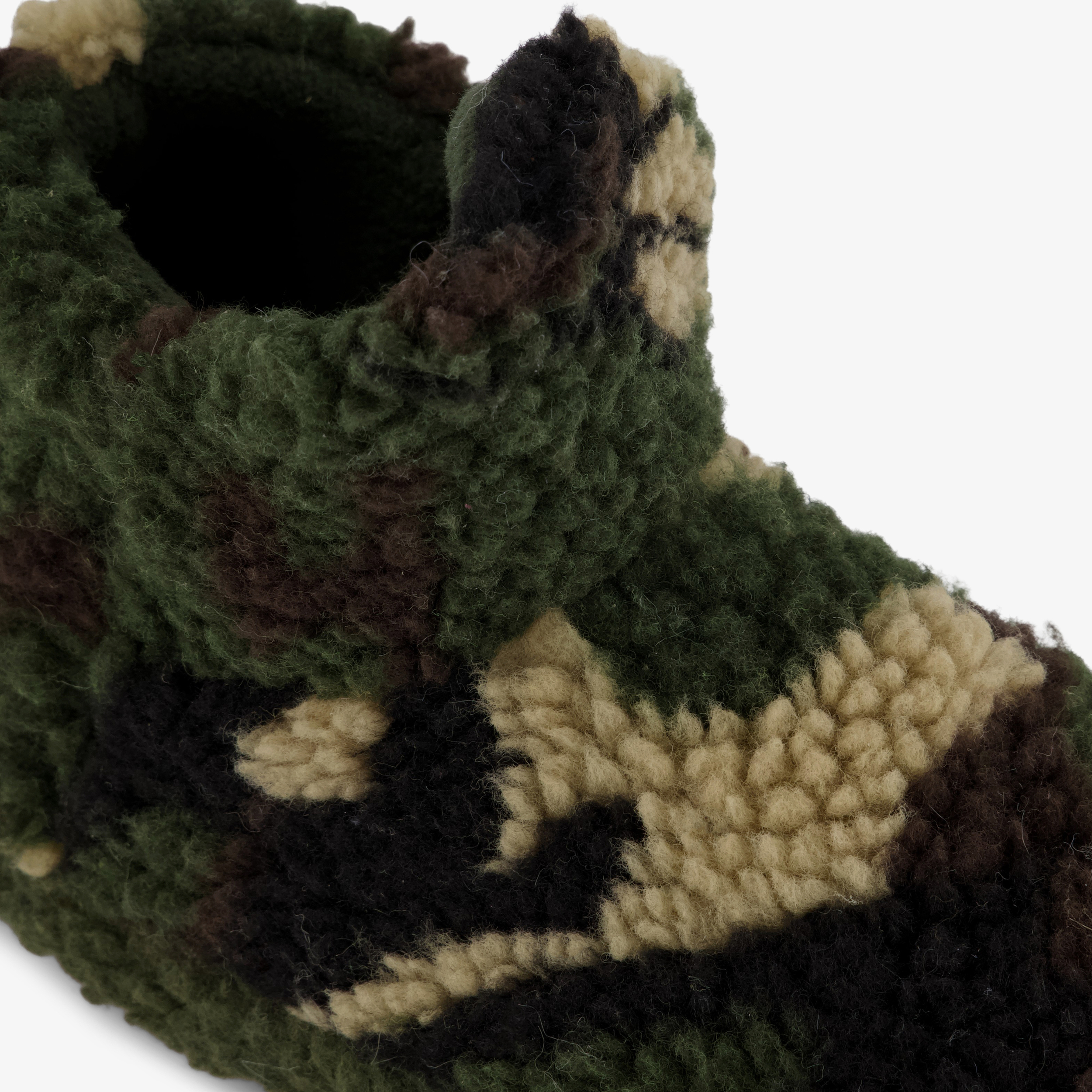 Thu!s hoge jongens pantoffels met camouflageprint groen – foto 5