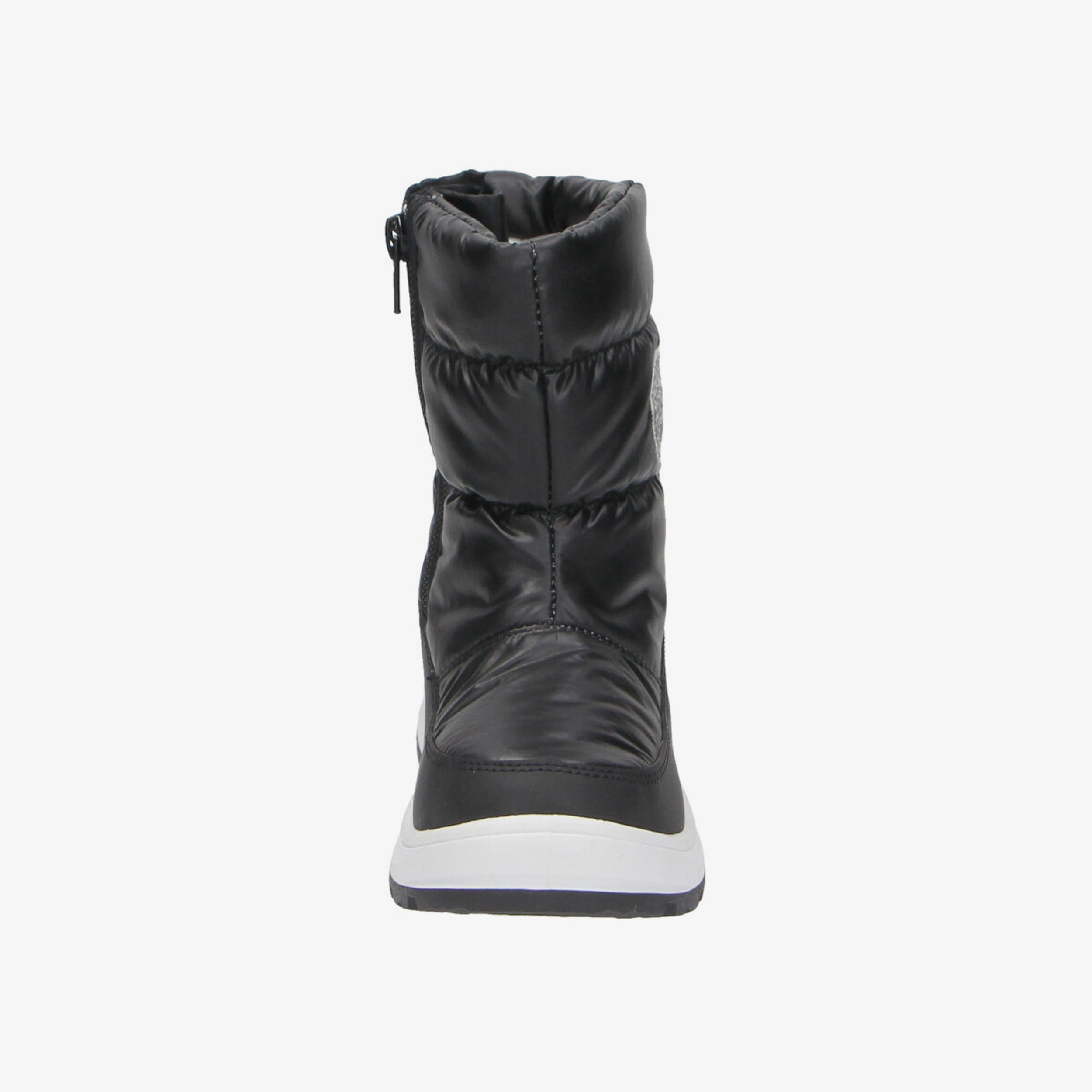SnowFun gevoerde kinder snowboots met hartje zwart meisjes – foto 2
