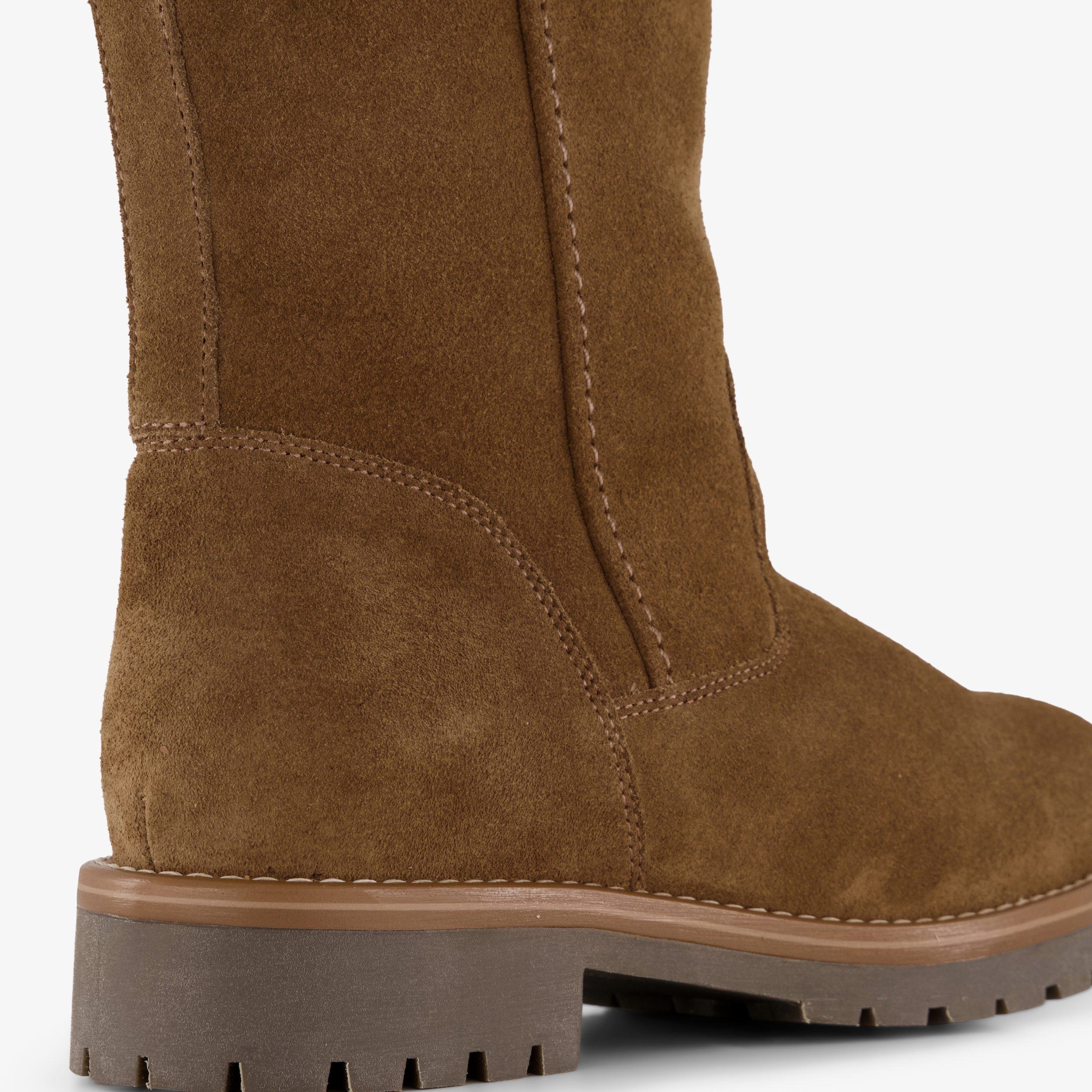 Output suède dames boots bruin laarzen – foto 5