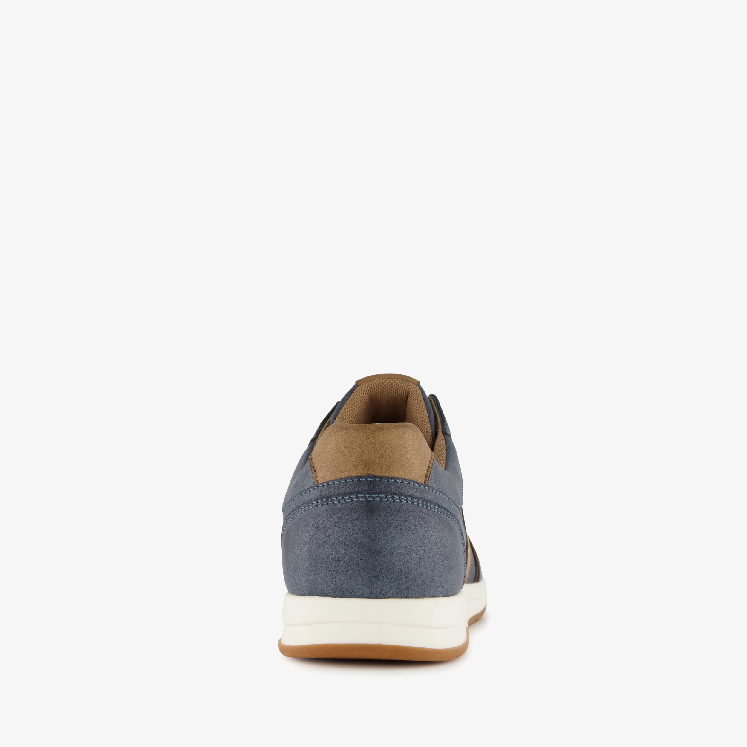 Blue Box heren sneakers blauw bruin – foto 2