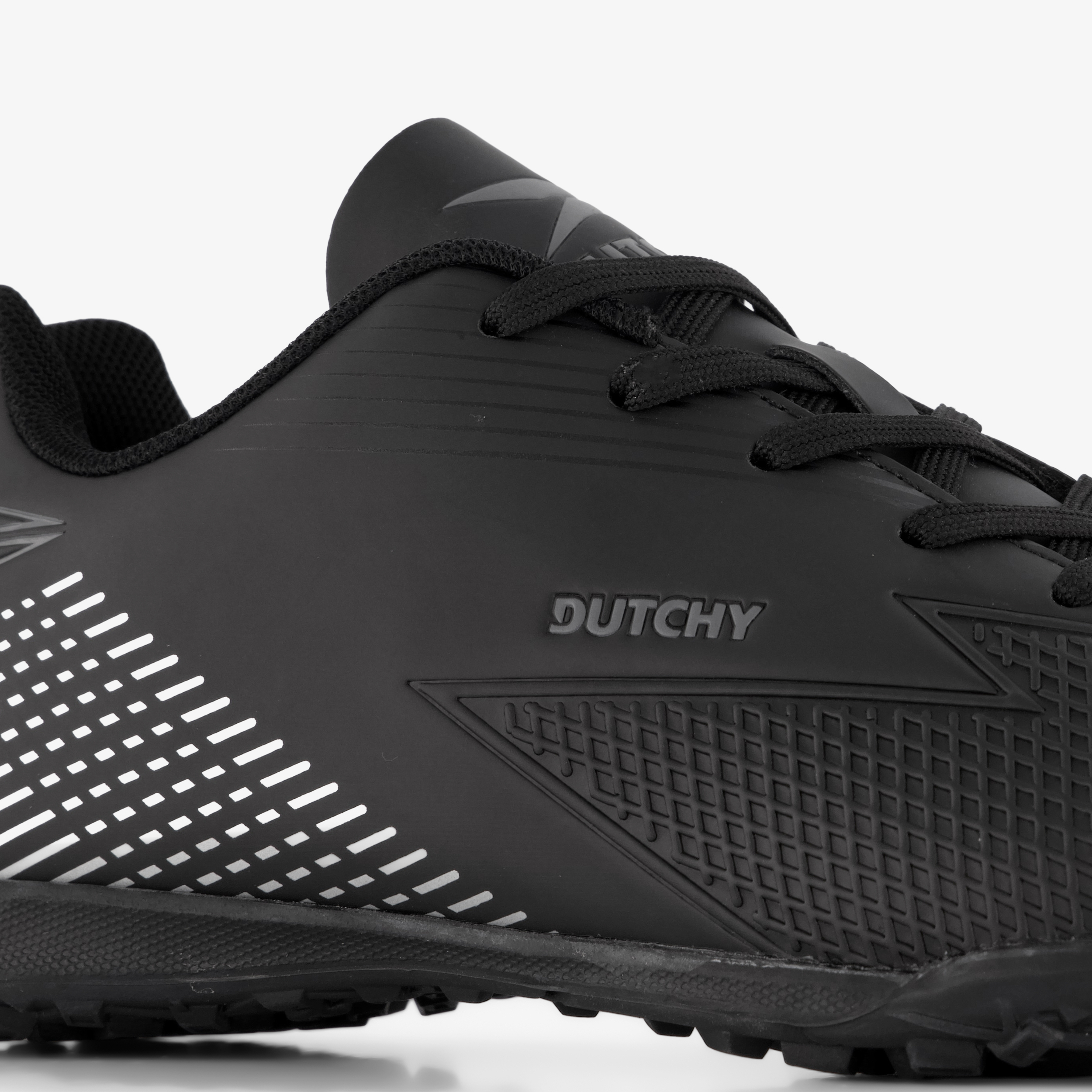Dutchy turf kinderen voetbalschoenen zwart meisjes kunstgrasschoenenstraatschoenen – foto 5