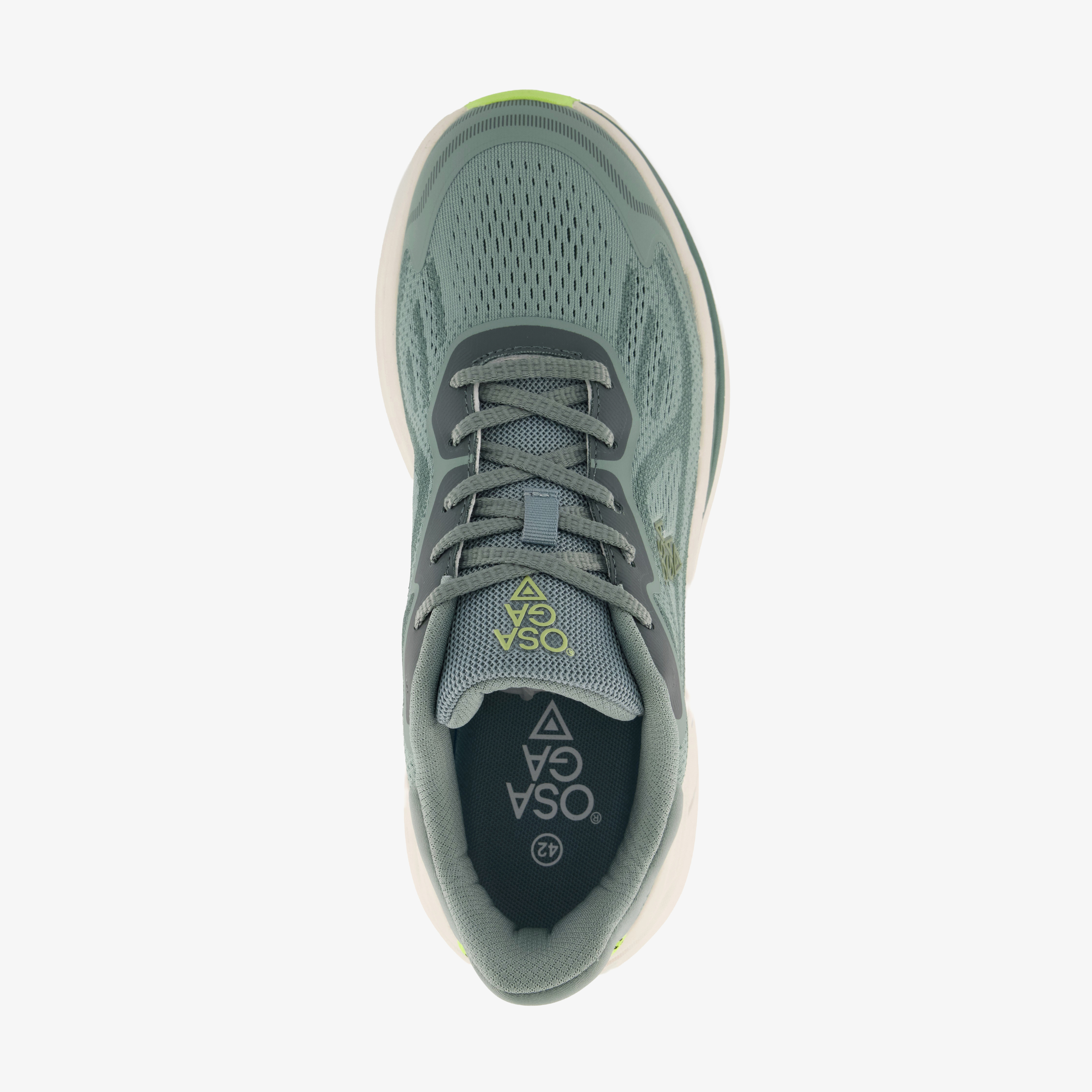 Osaga heren hardloopschoenen groen – foto 4