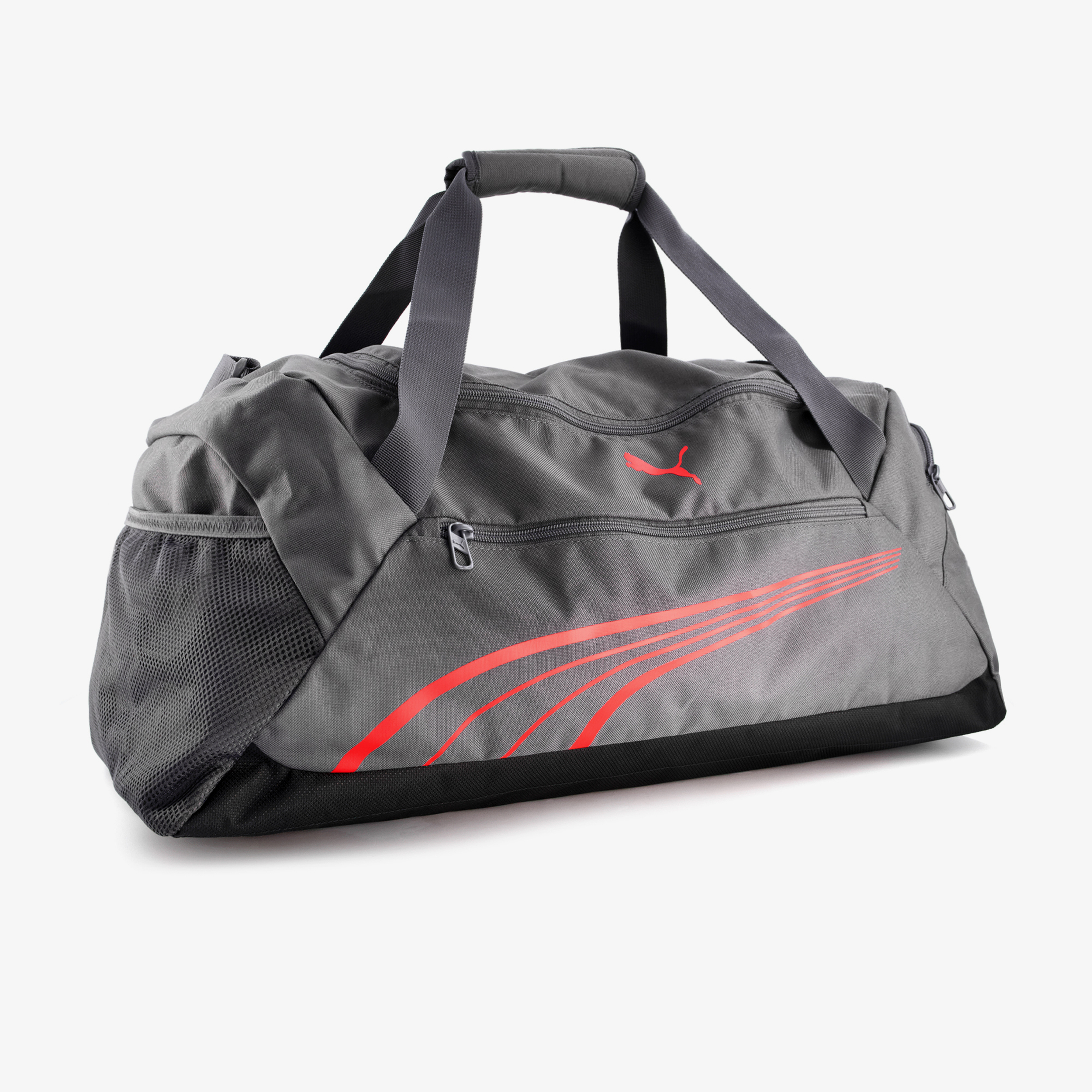 Puma Fundamental Small sporttas donkergrijs 34 liter meisjes tassen