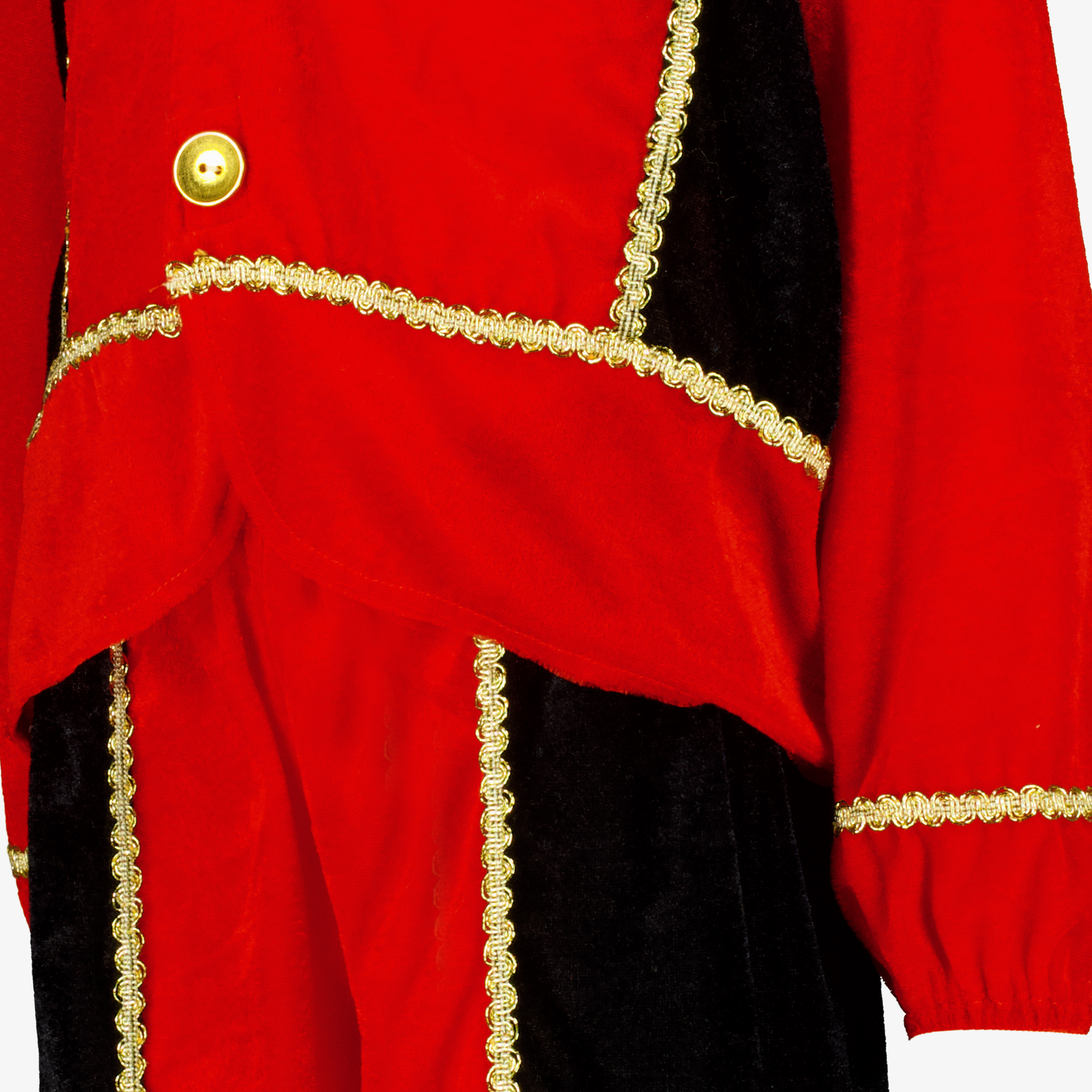 Pietenpak kind rood meisjes verkleedkleding – foto 2