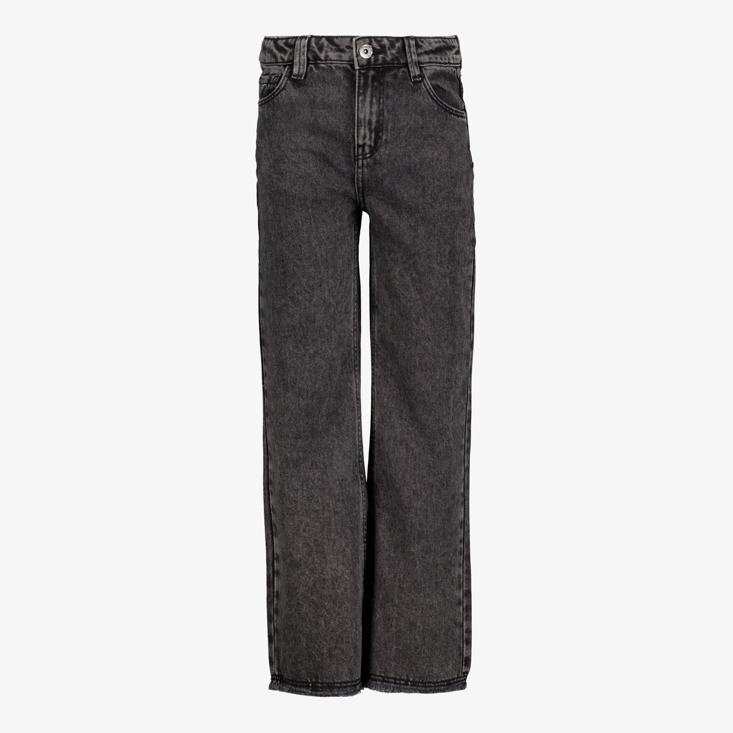 TwoDay meisjes jeans met strikje donkergrijs