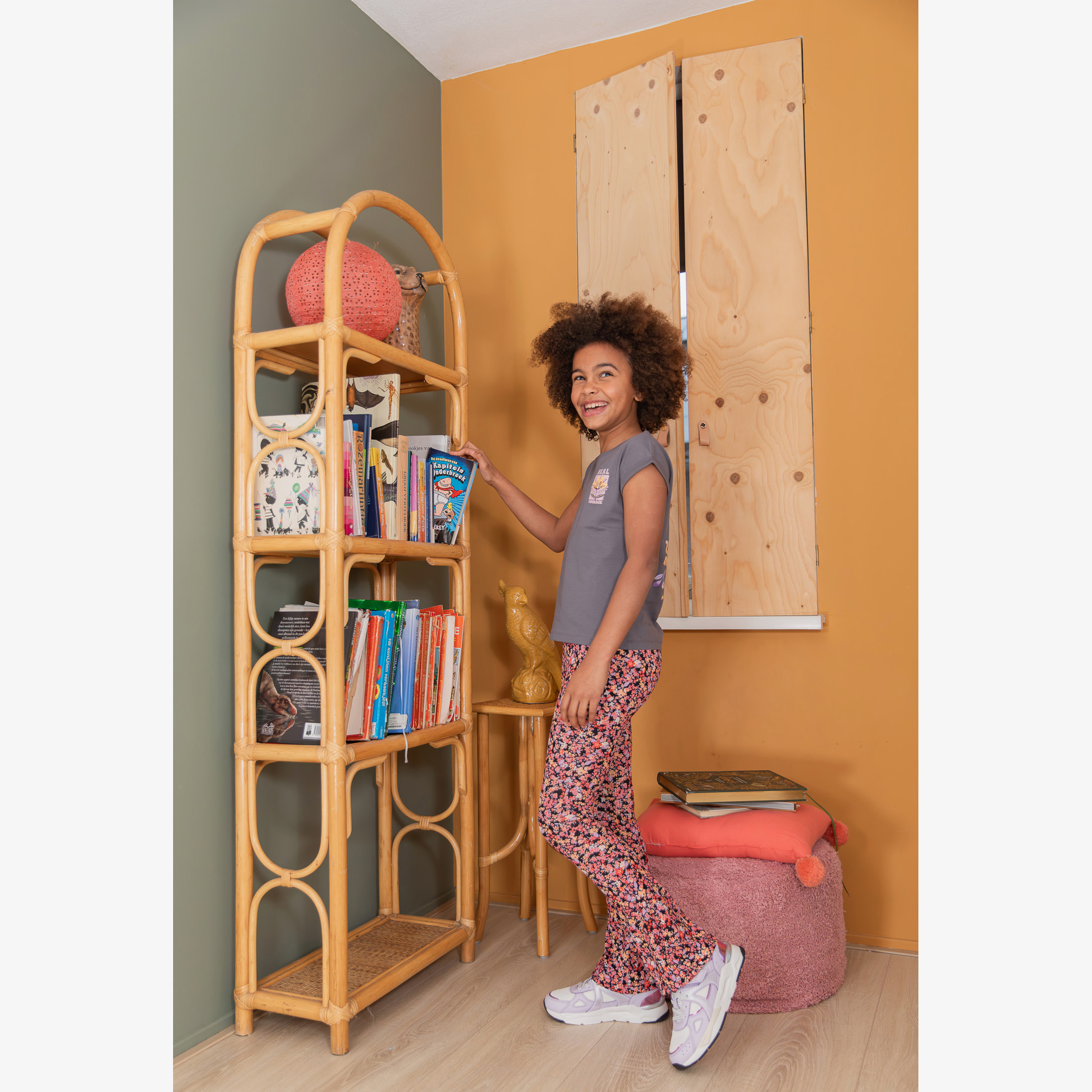 TwoDay meisjes flared broek met bloemenprint broeken & shorts – foto 3