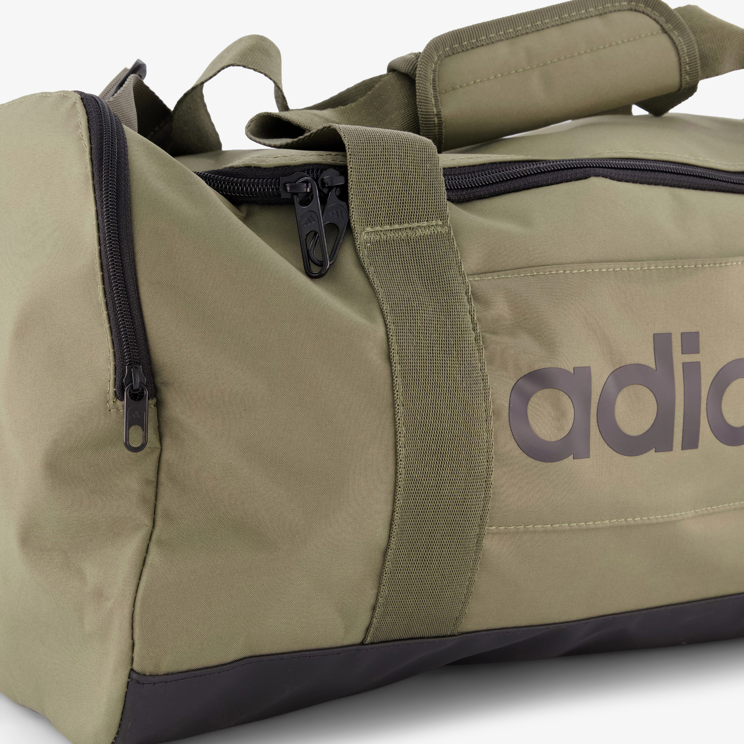 Adidas Linear Duffel Small sporttas 24 liter groen meisjes tassen – foto 3