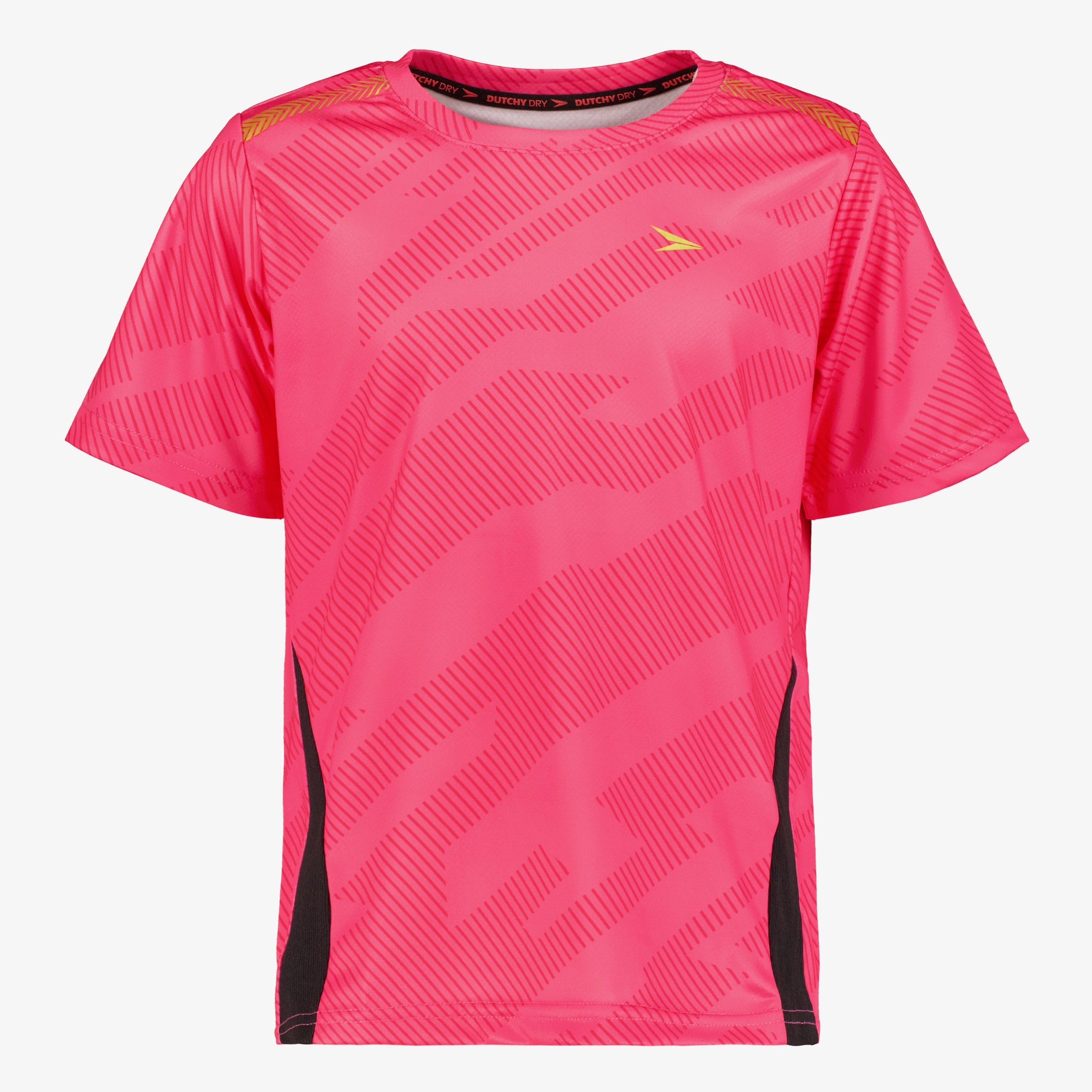 Dutchy Dry kinder voetbal T-shirt roze meisjes sport & spel
