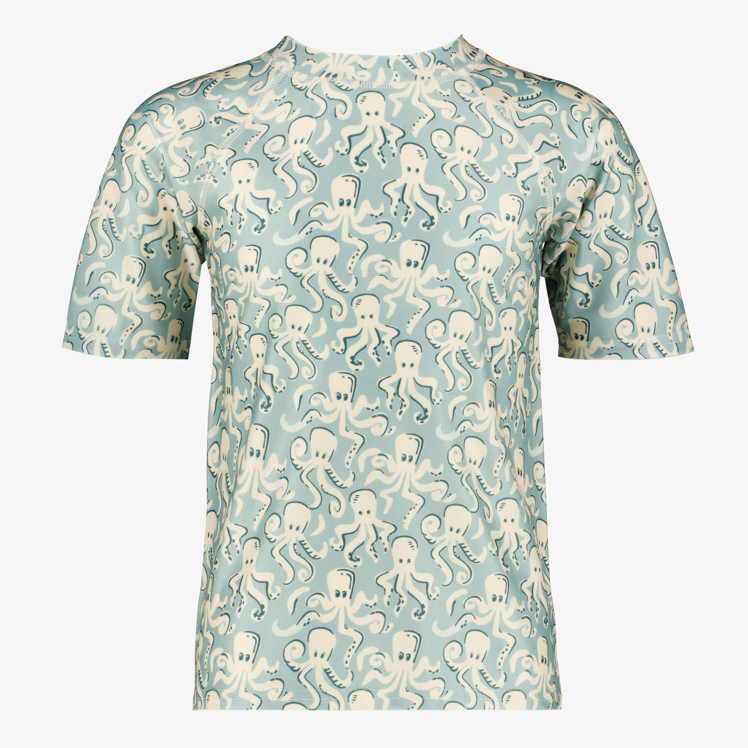Osaga kinder UV zwemshirt met lange mouwen met octopussen