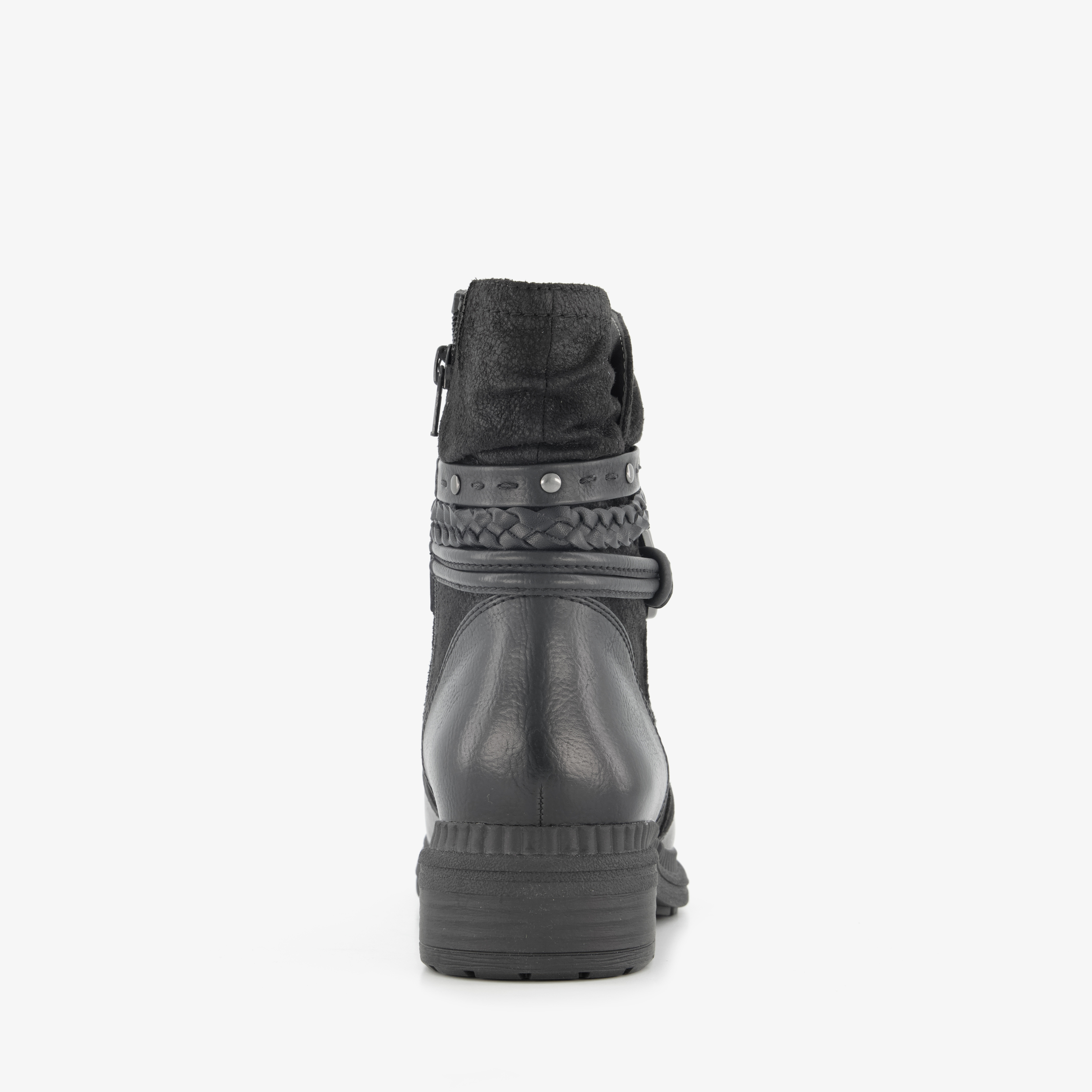 Jana dames boots met H leest zwart enkellaarzen – foto 2