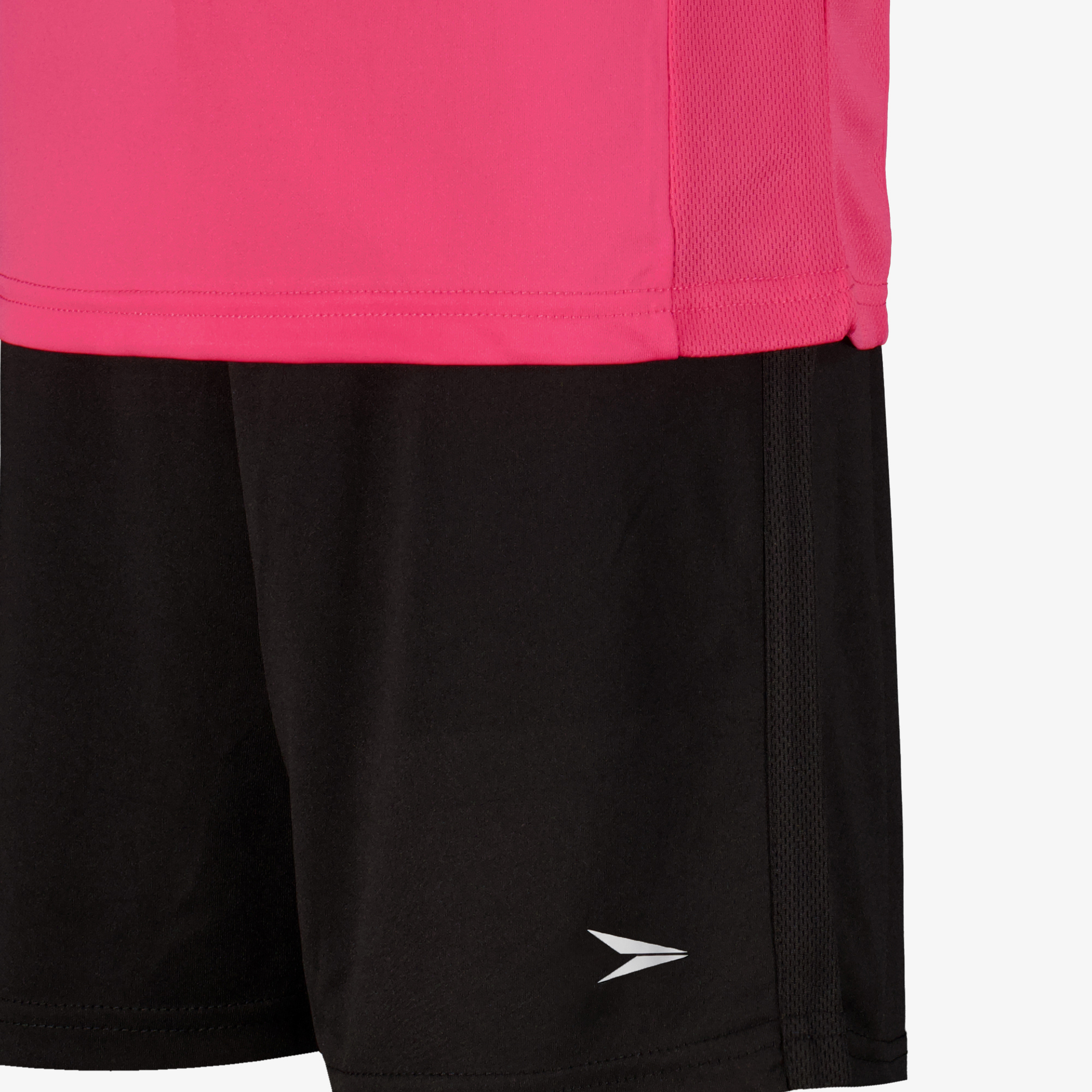 Dutchy tweedelige meisjes  sport set roze zwart – foto 2