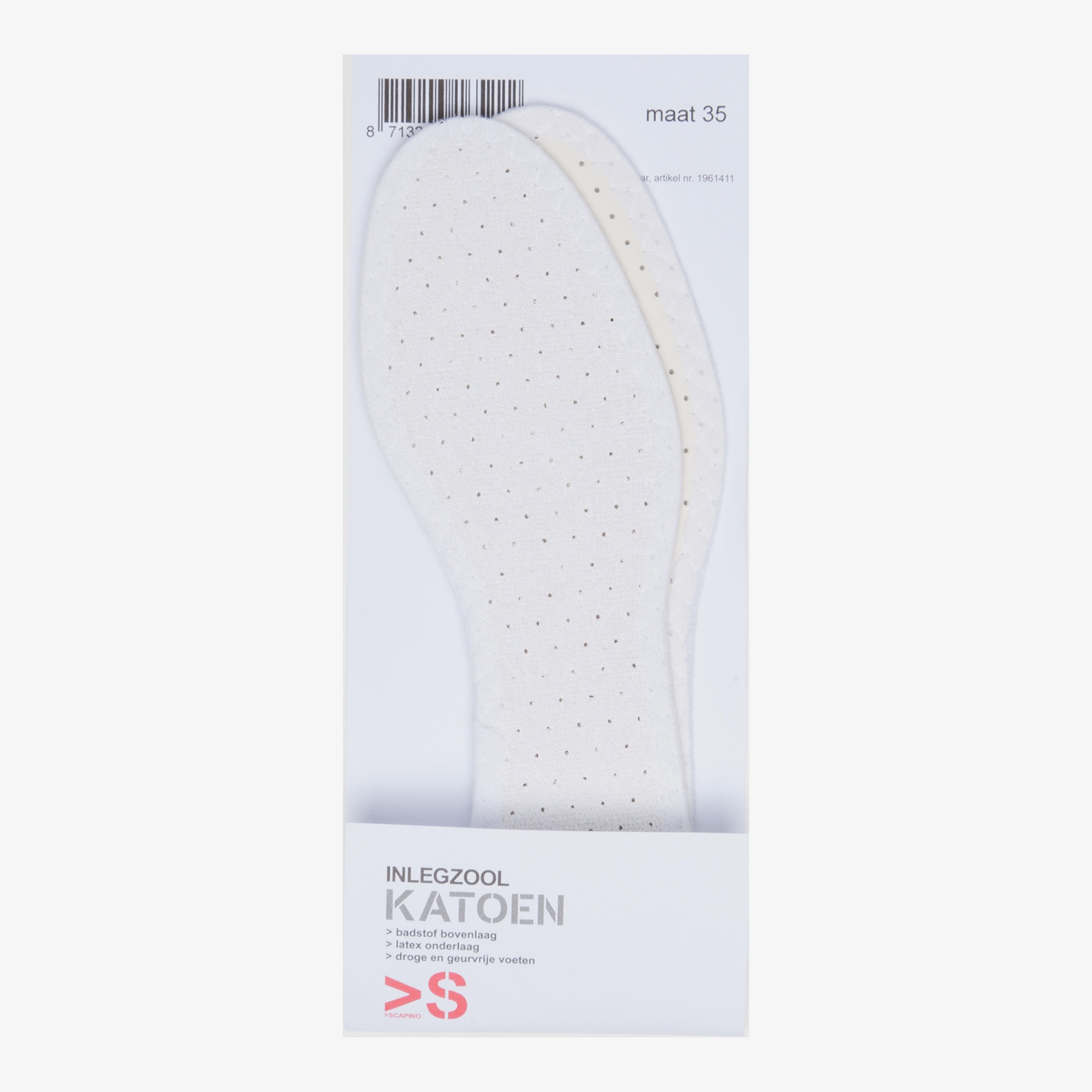 Inlegzool badstof meisjes inlegzolen – foto 2