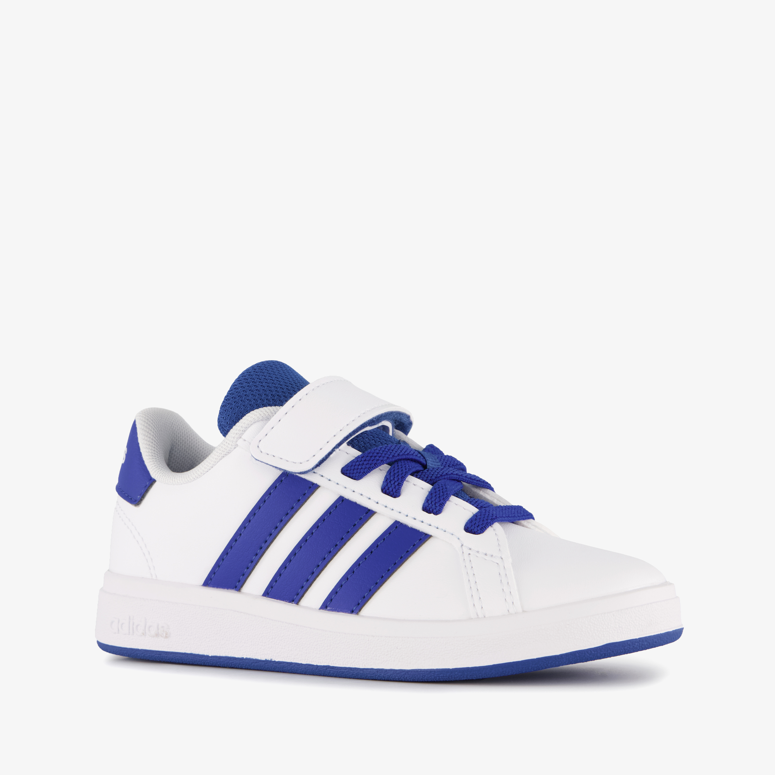 Adidas Grand Court 2.0 kinder sneakers blauw wit