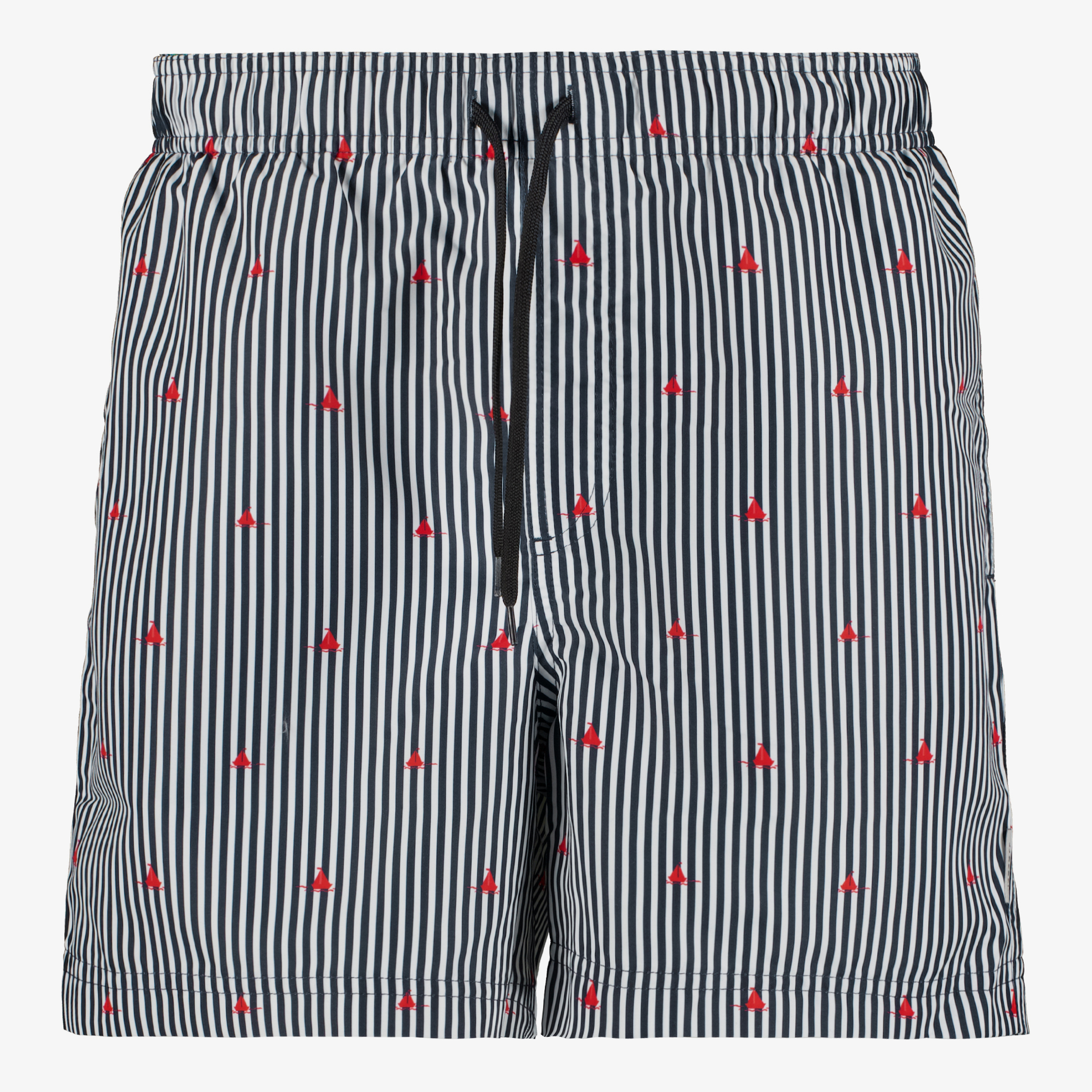 JJ REBEL heren zwemshort gestreept blauw badmode