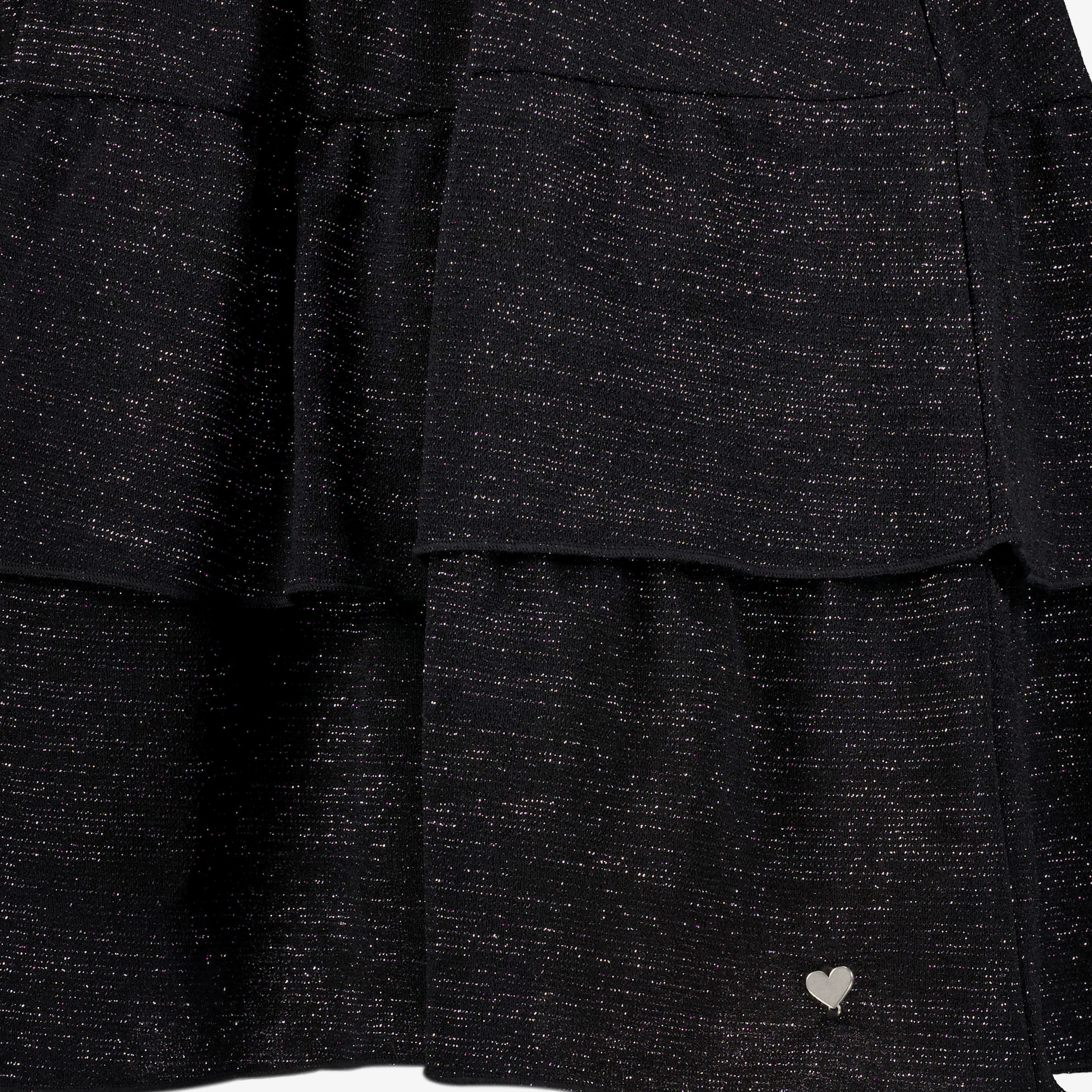 TwoDay meisjes rok met ruches en glitters zwart jurken & rokken – foto 2