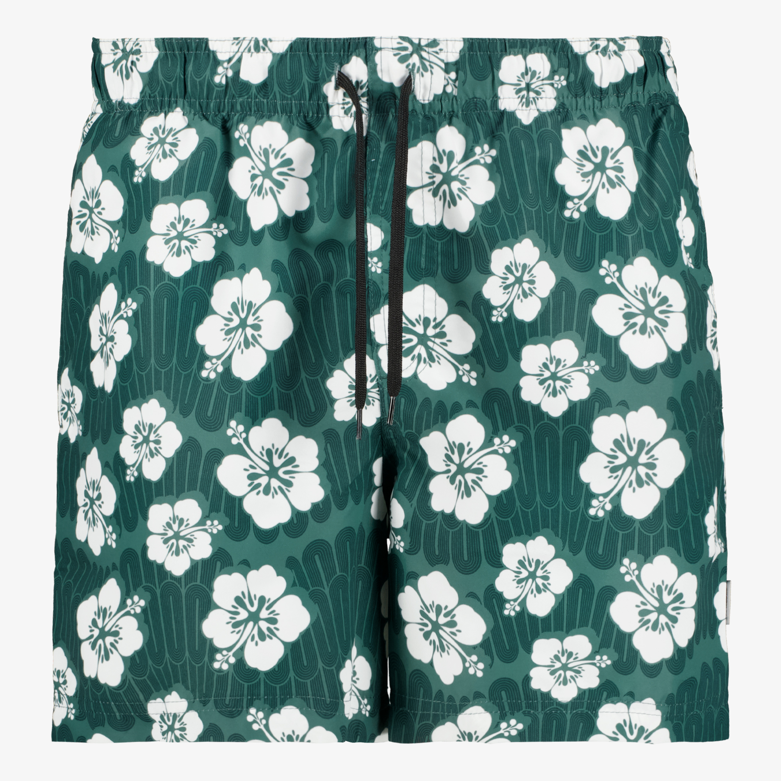 JJ REBEL heren zwemshort met print groen badmode