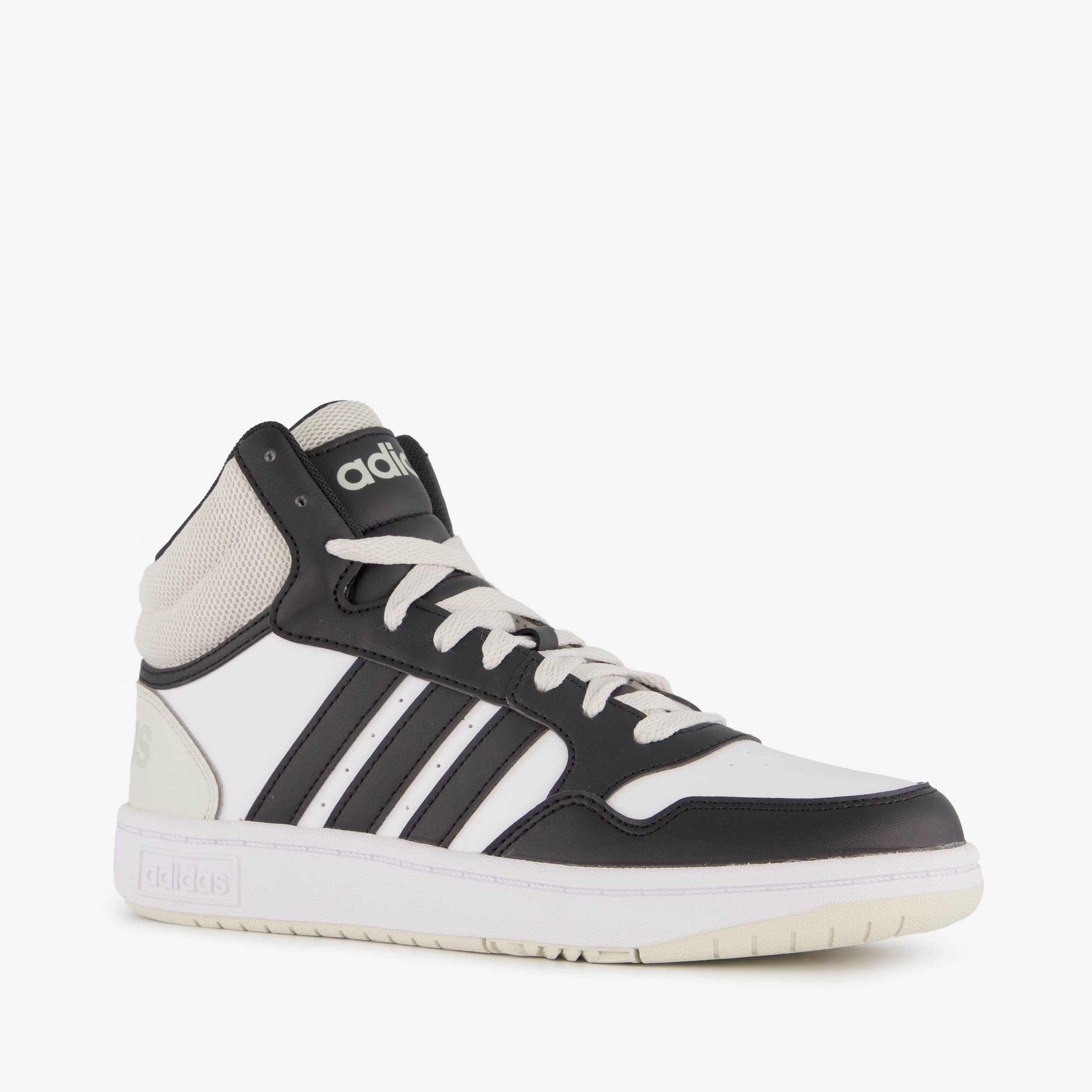 Adidas Hoops Mid 3.0 kinder sneakers wit zwart