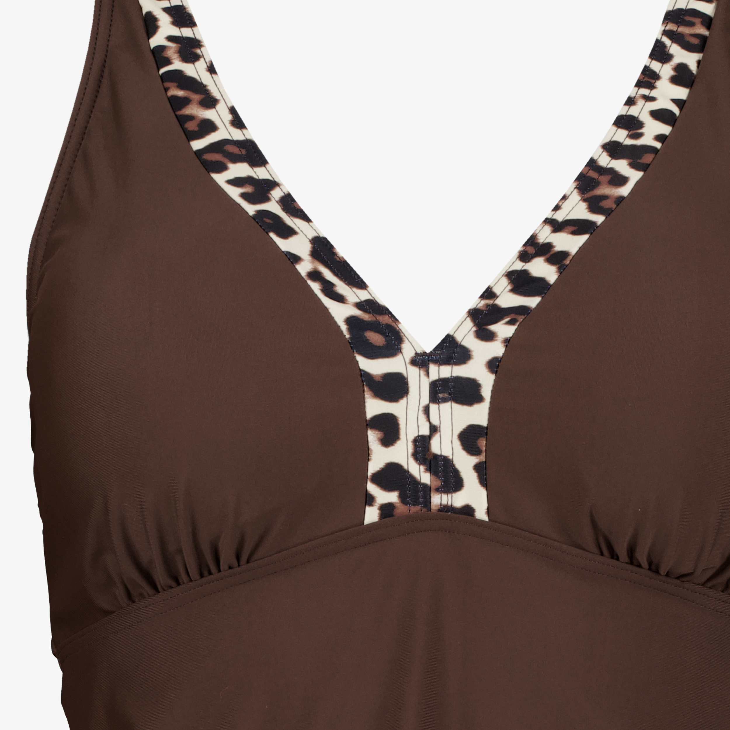 Osaga dames tankinitop met panterprint bruin t-shirts & tops – foto 2