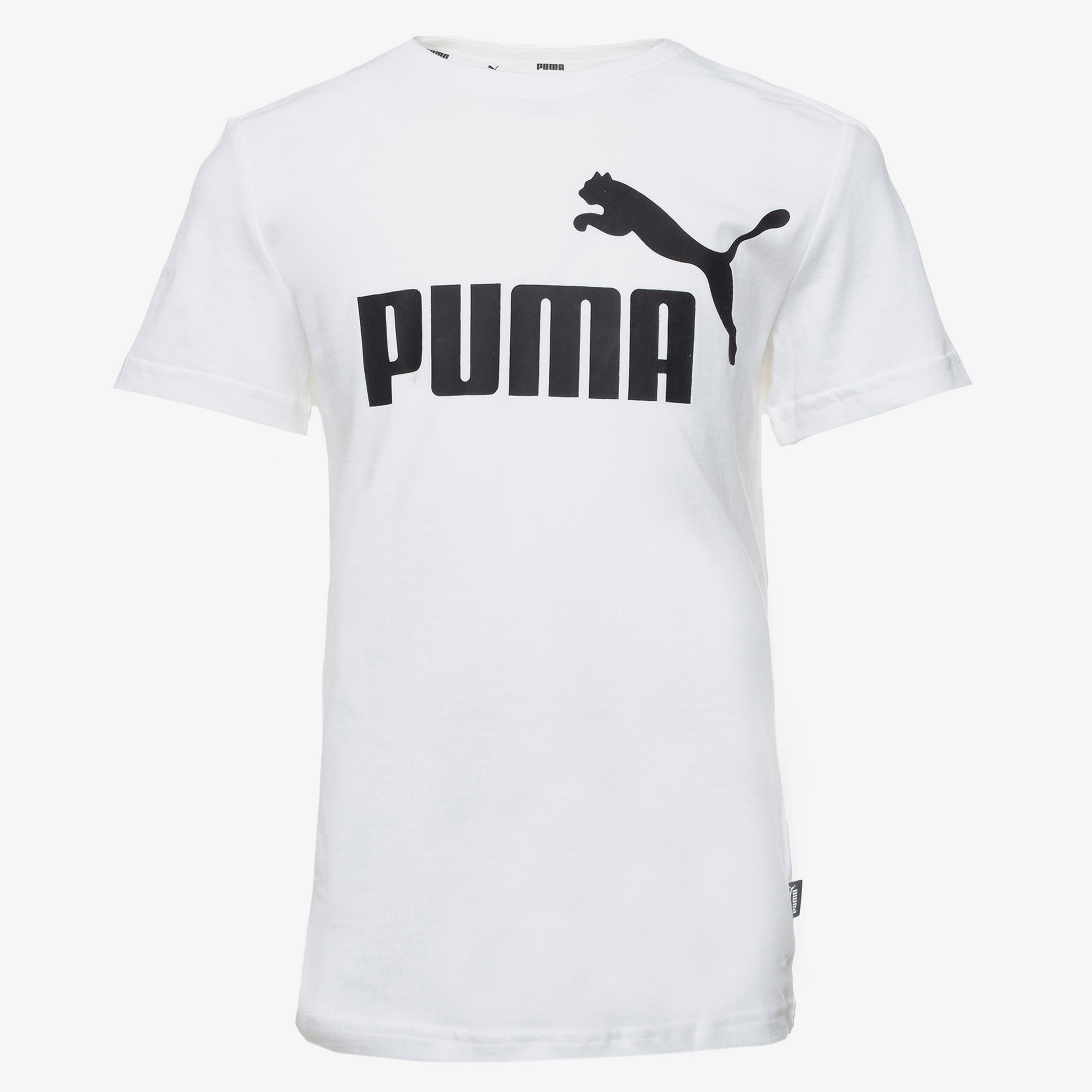 Puma Essentials kinder sport T-shirt wit