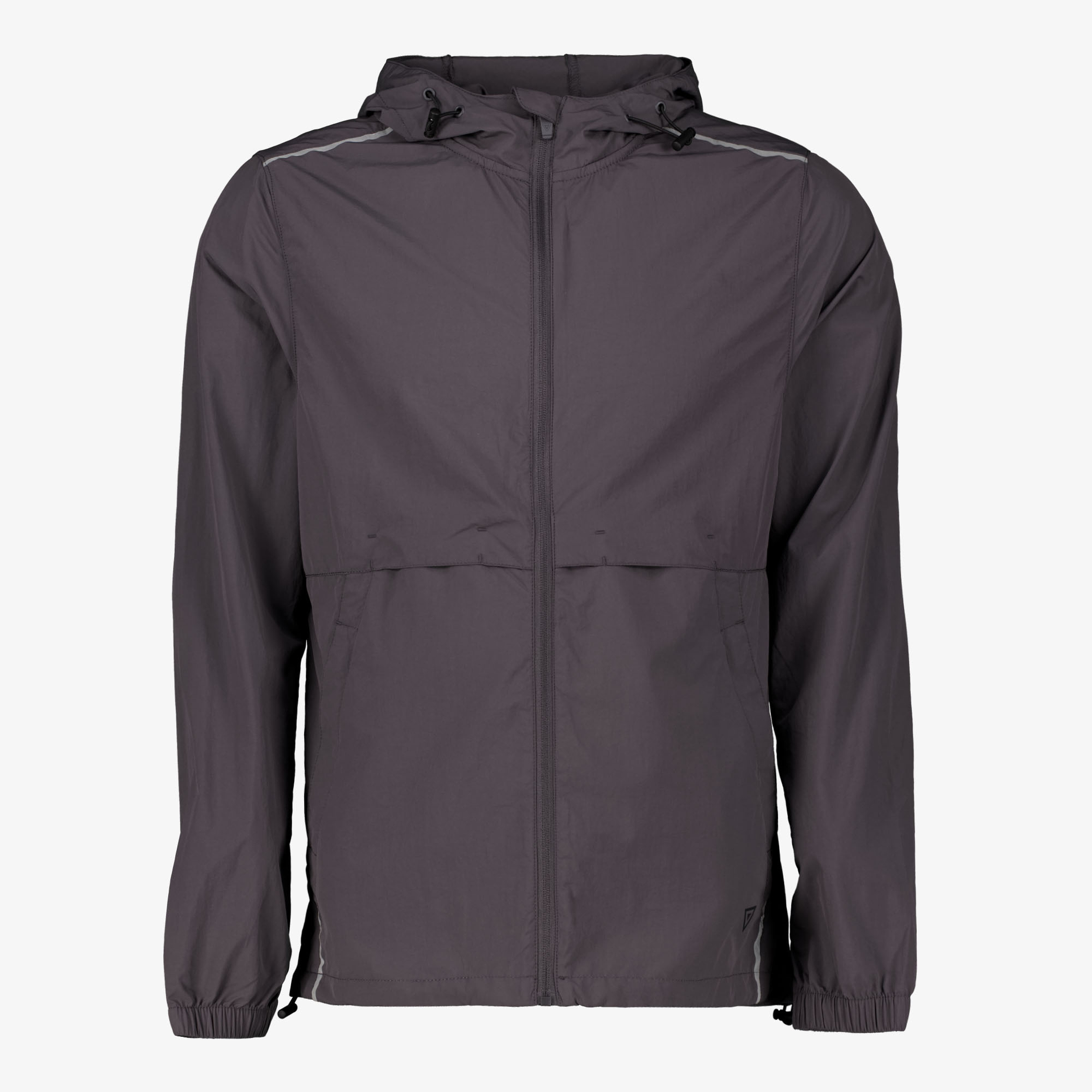 Osaga heren hardloop jas donkergrijs jassen