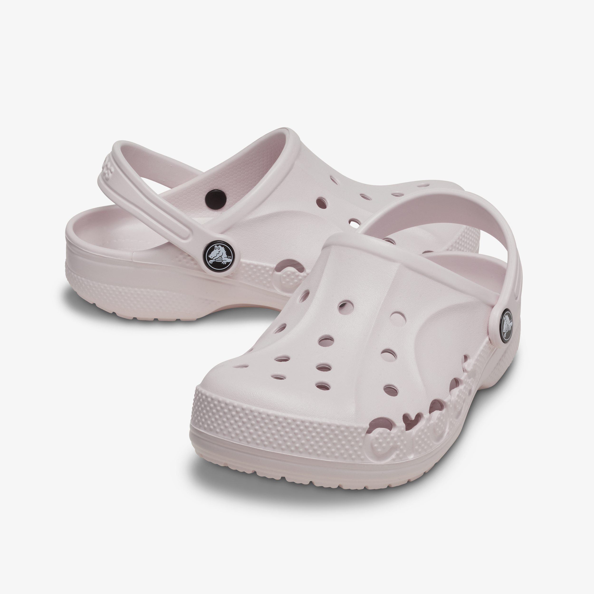 Crocs Baya Clog Barely Pink kinder klompen lichtroze meisjes – foto 4