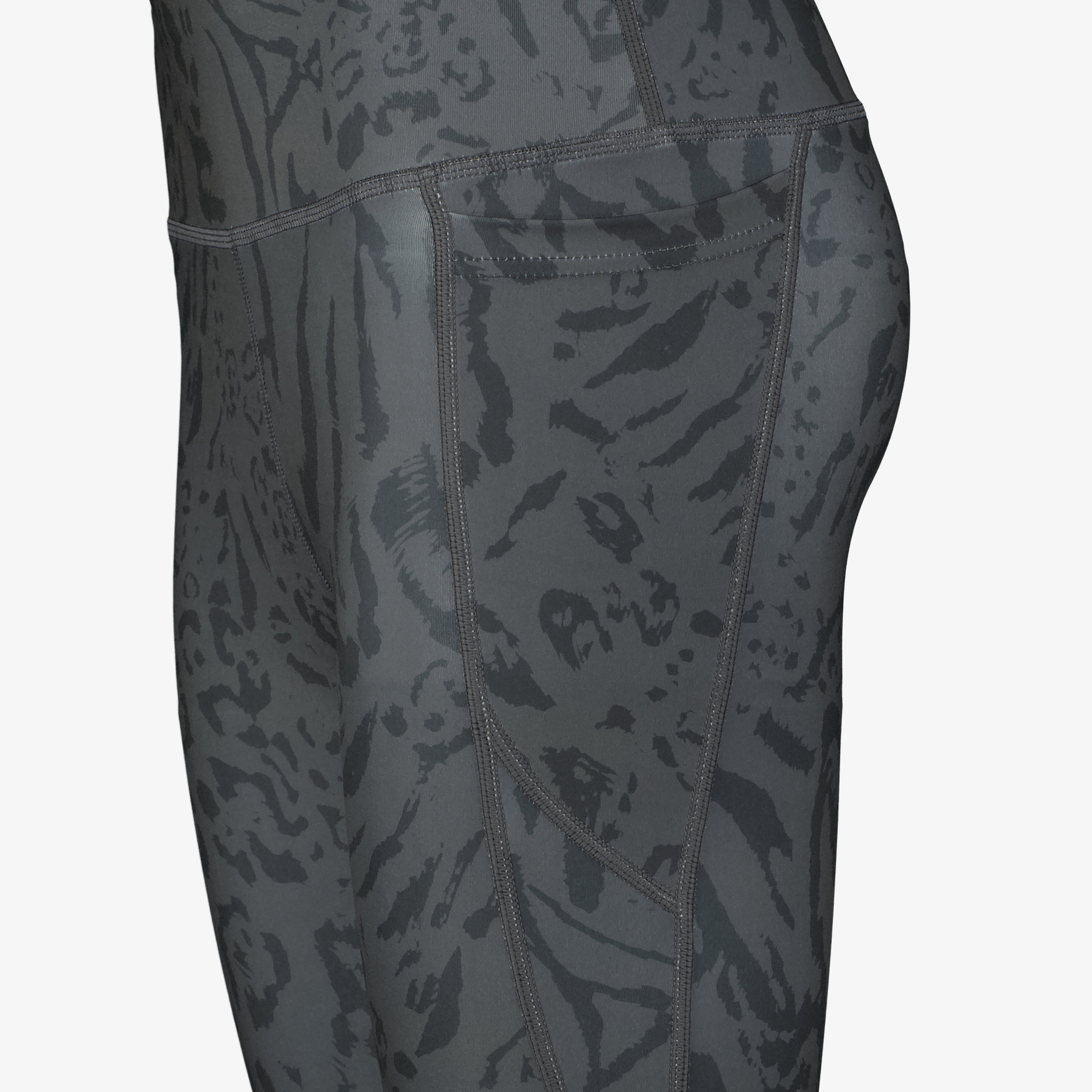 Osaga dames  sportlegging met panterprint zwart broeken & shorts – foto 2