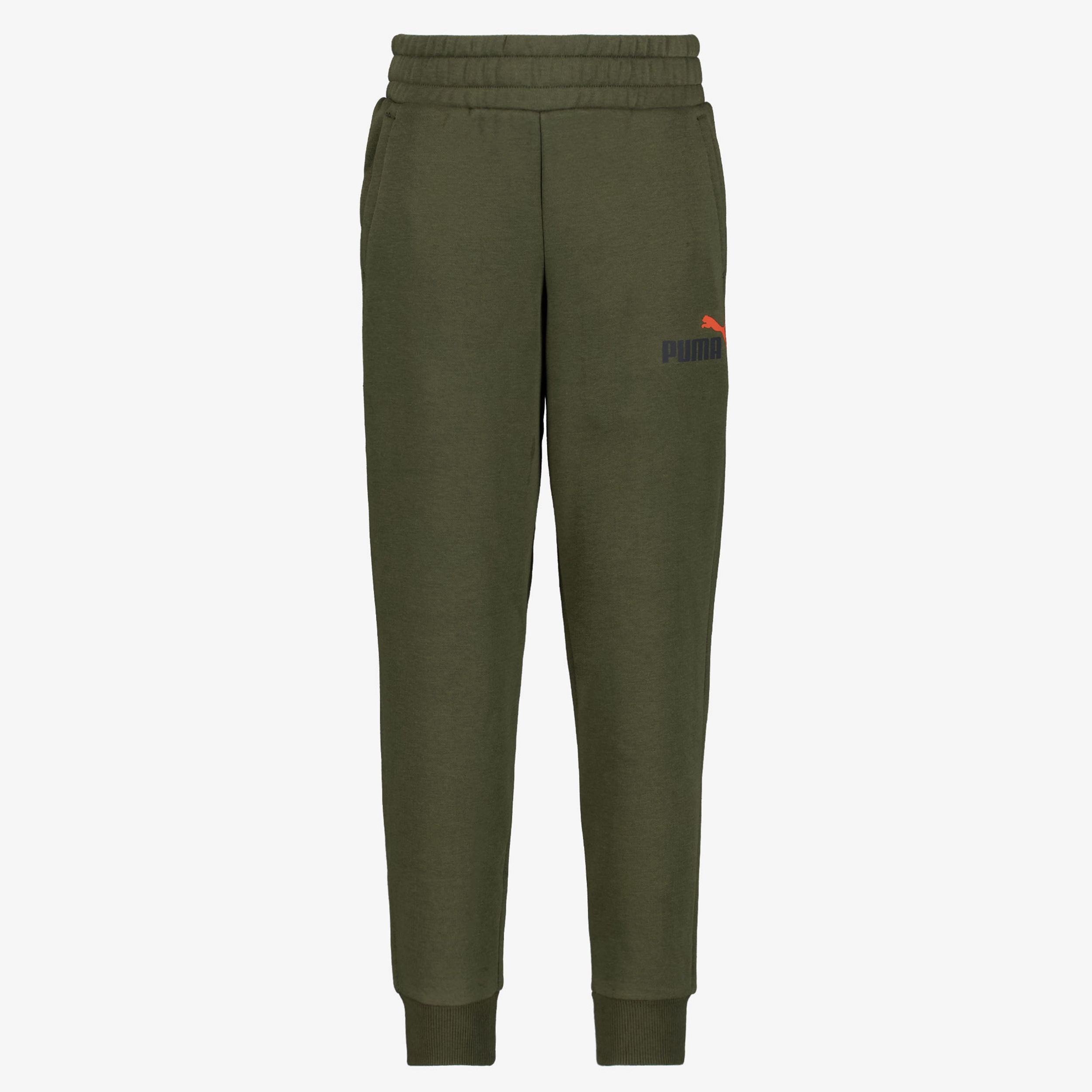 Puma ESS Logo FL CL B kinder joggingbroek groen