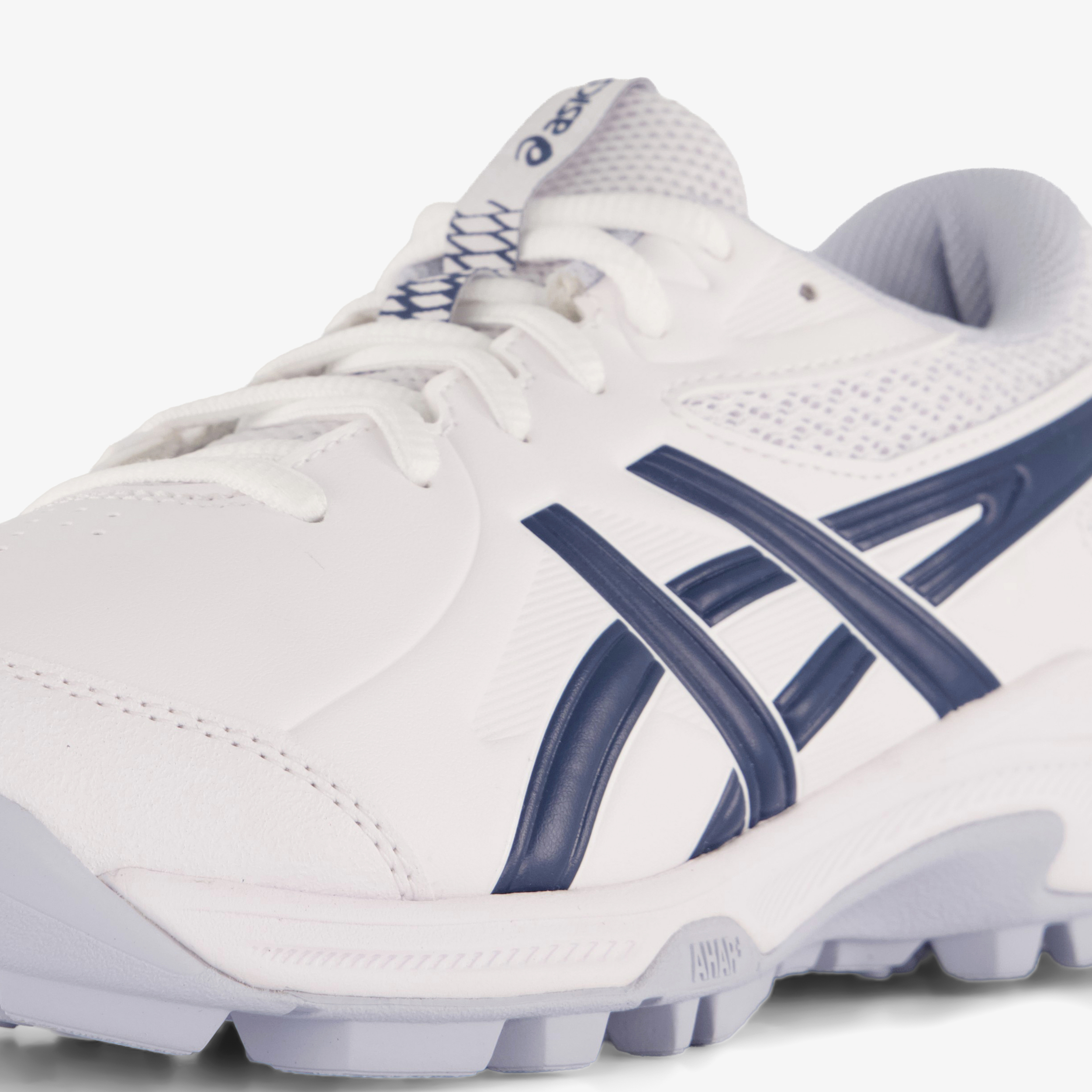 Asics GEL-PEAKE 3 GS dames hockeyschoenen wit blauw – foto 5