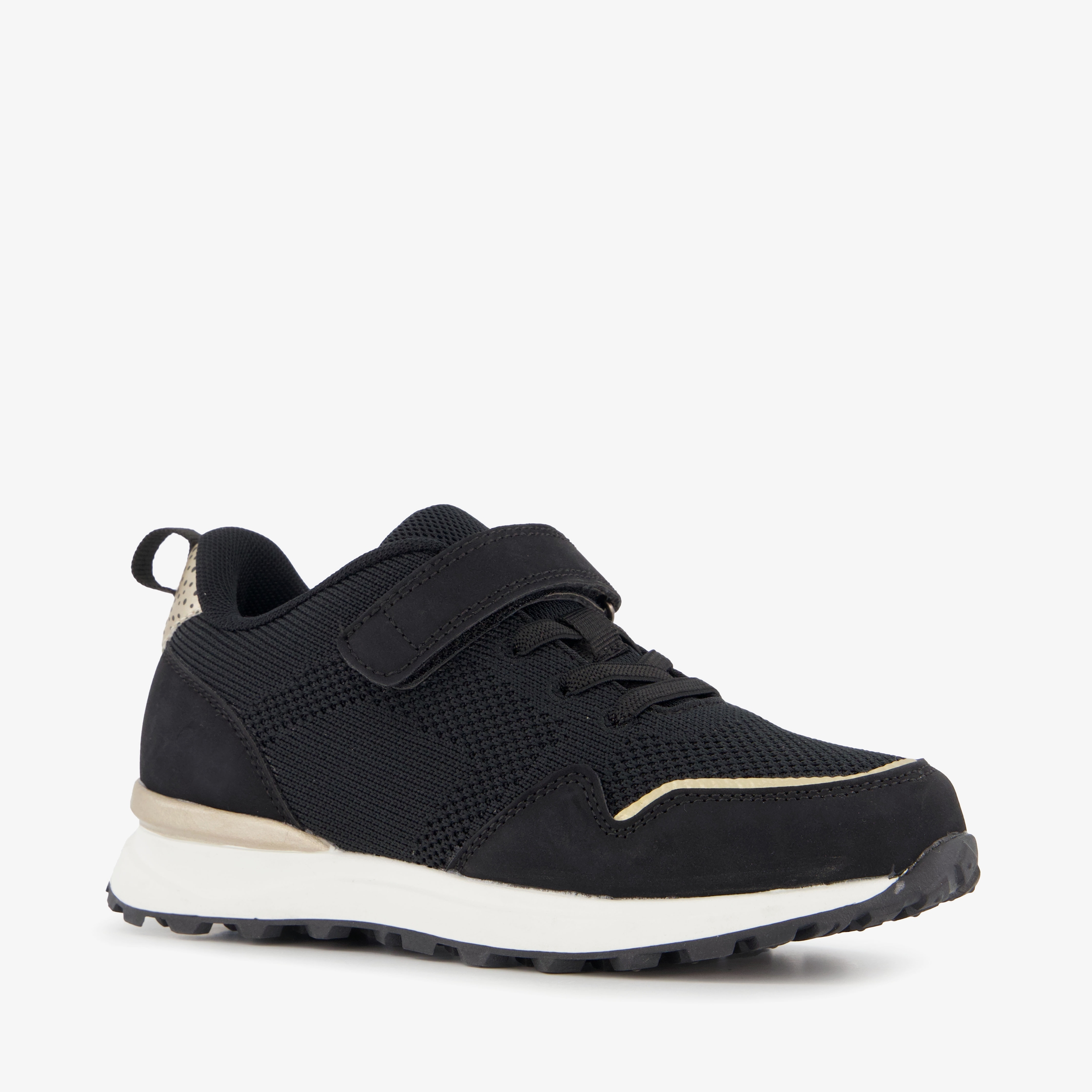 Hush Puppies meisjes sneakers zwart goud