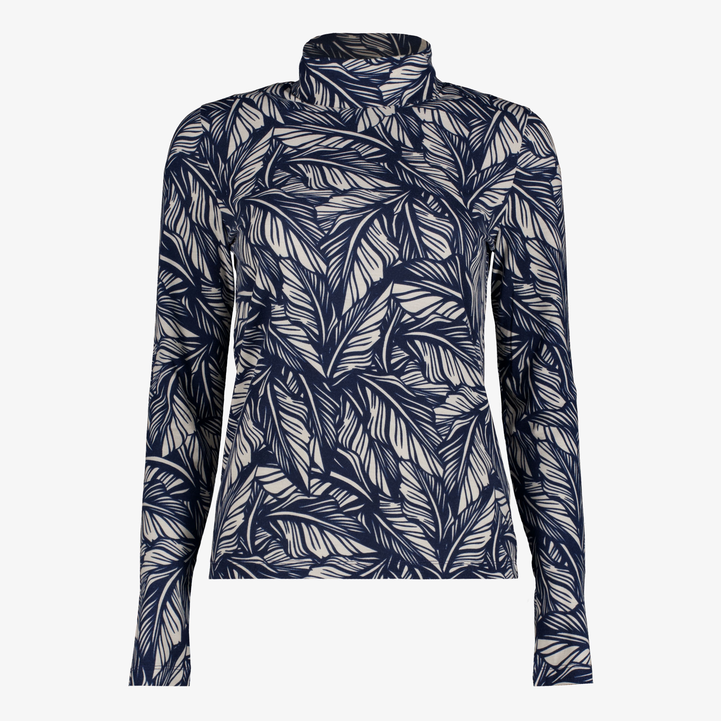 TwoDay dames top blauw met print