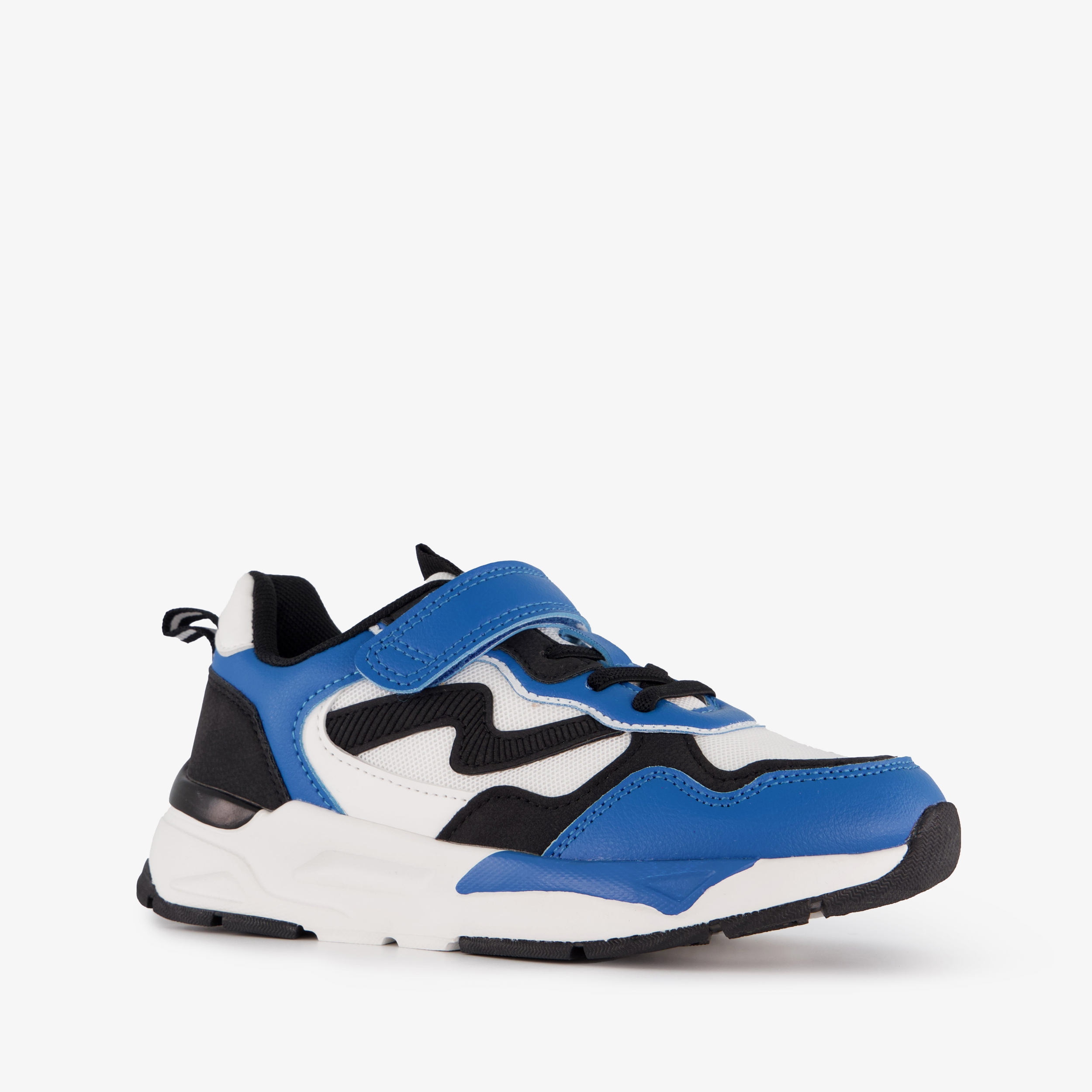 Blue Box jongens sneakers blauw wit