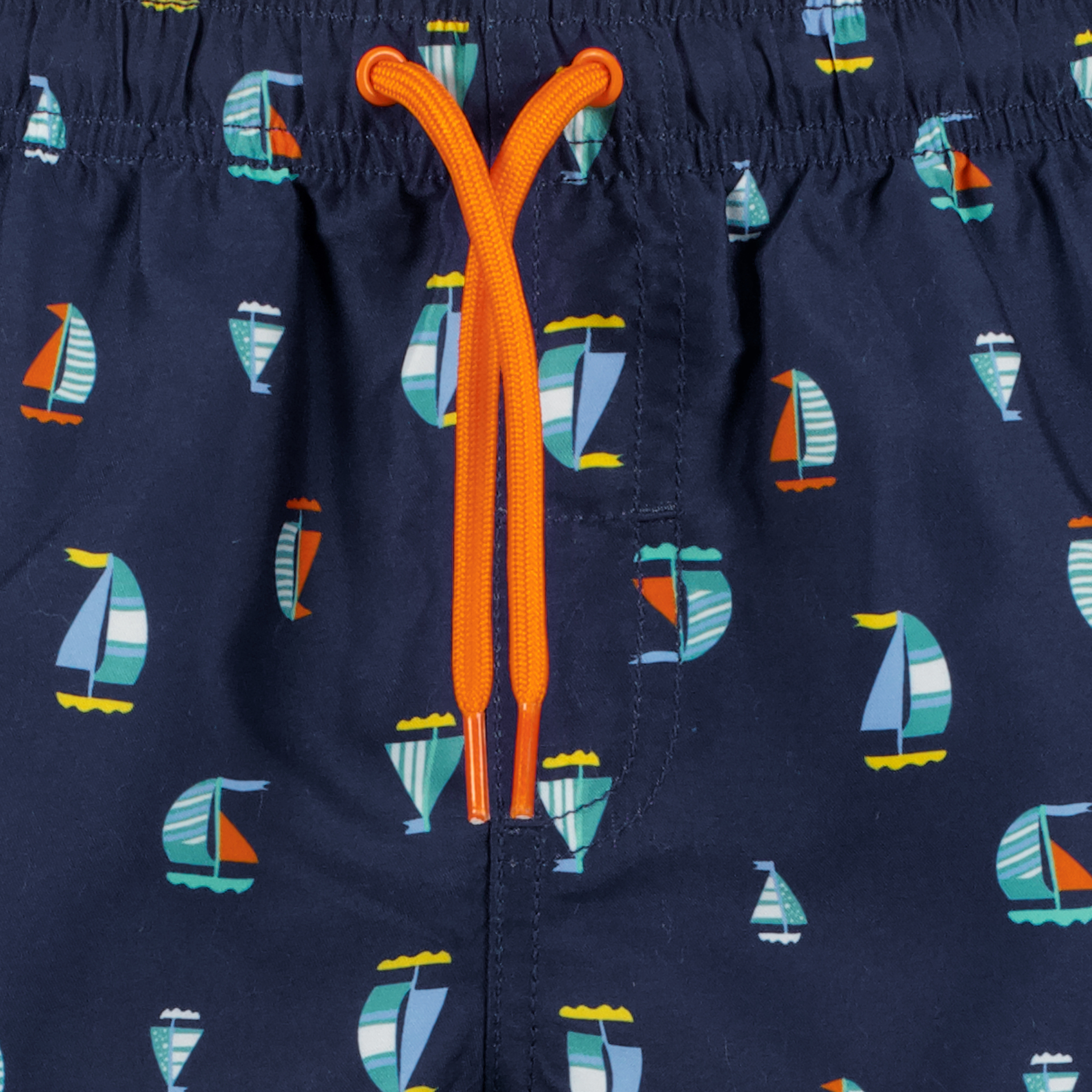 Osaga jongens zwembroek met zeilbootprint blauw badmode – foto 2