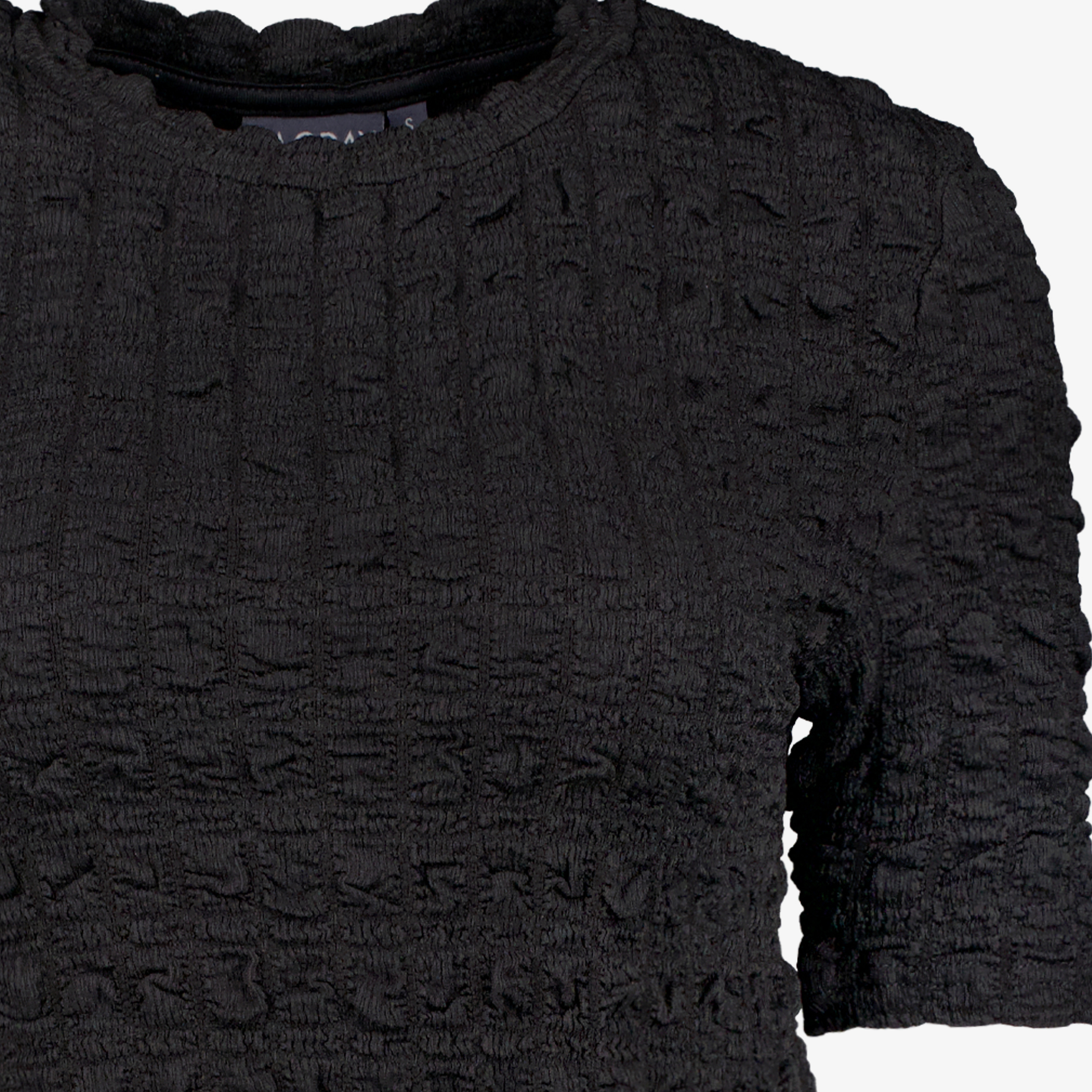 TwoDay dames structuur top zwart t-shirts & tops – foto 2