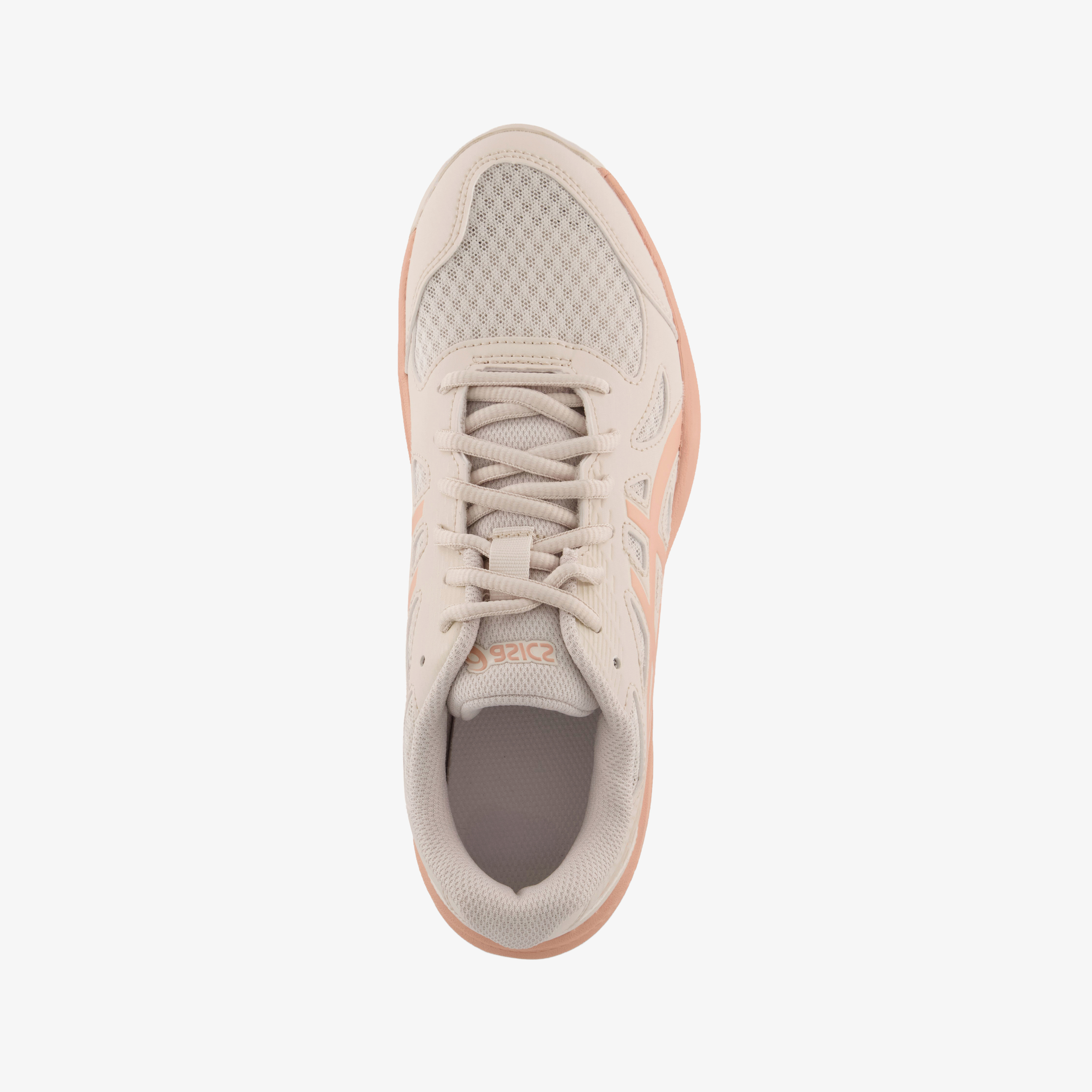 Asics UPCOURT 6 dames indoorschoenen  beige roze – foto 4