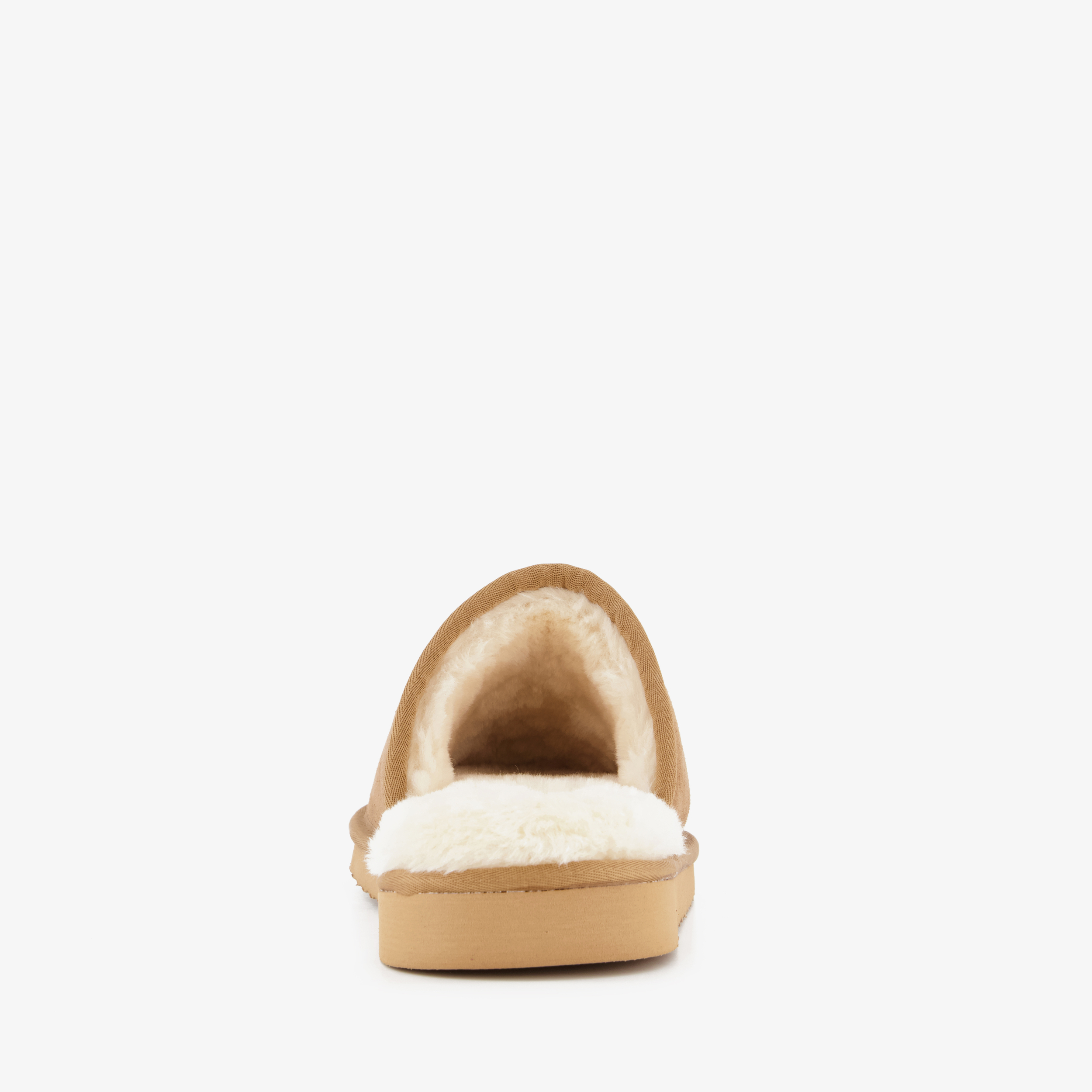 Hush Puppies suède heren instap pantoffels cognac – foto 2