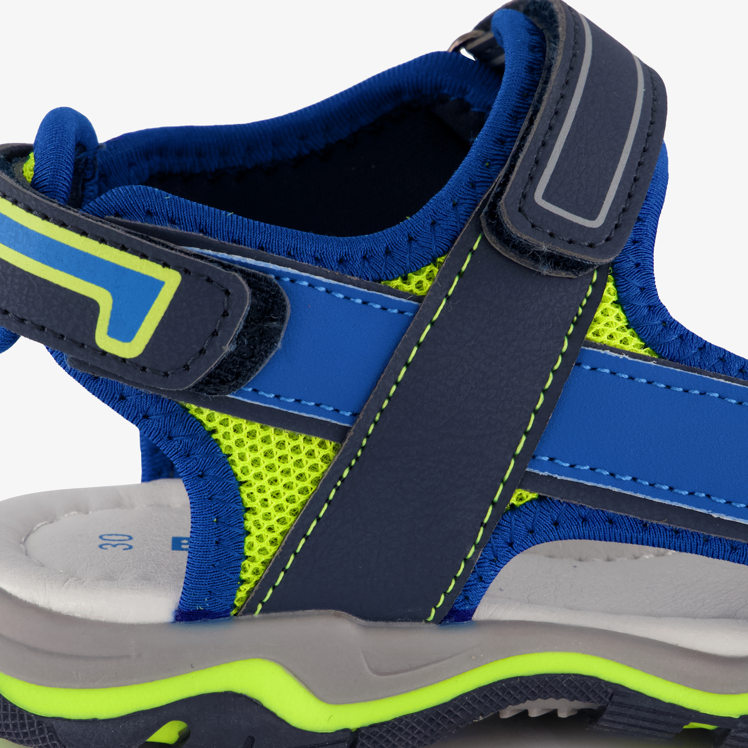 Blue Box jongens sandalen blauw groen – foto 5