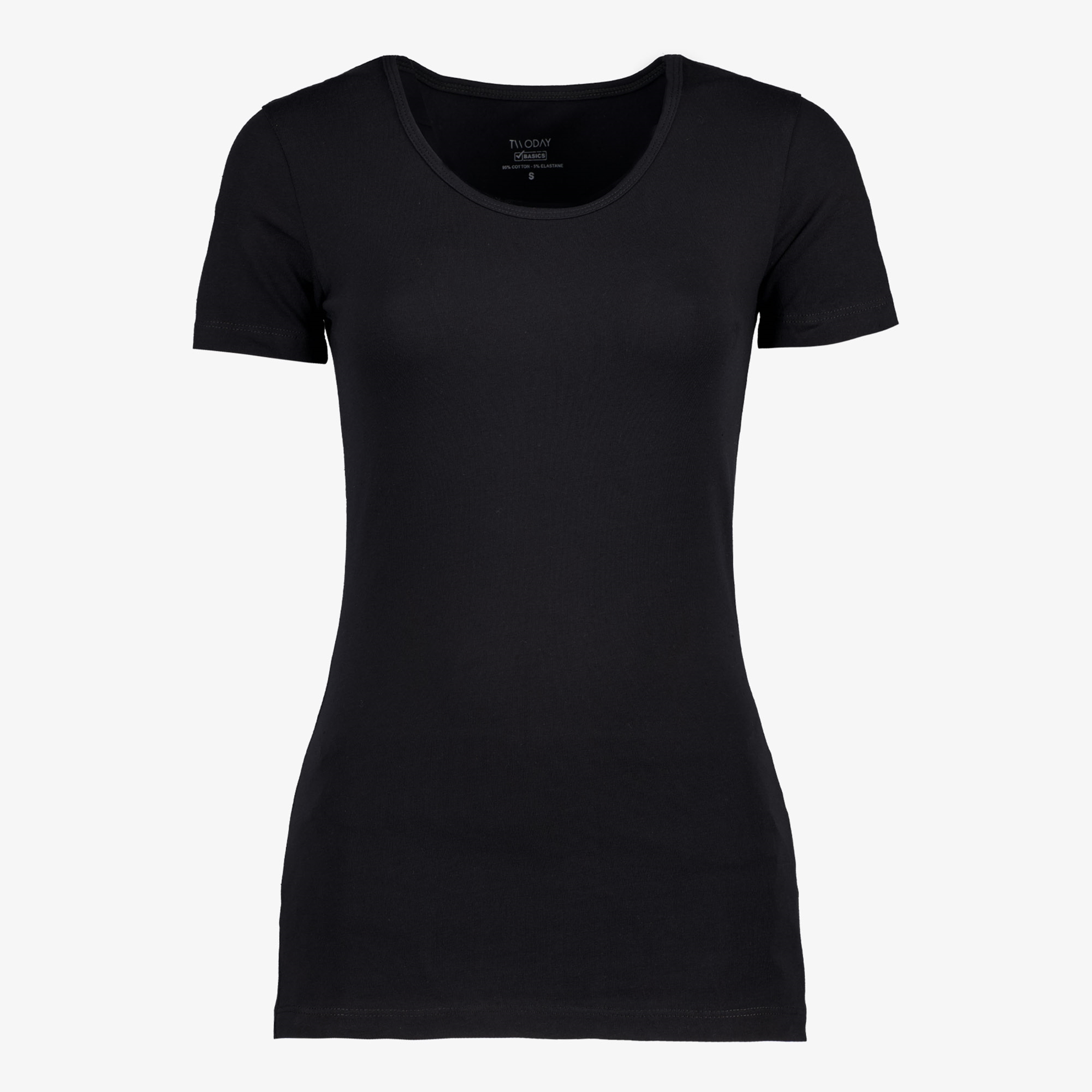 TwoDay dames T-shirt zwart t-shirts & tops