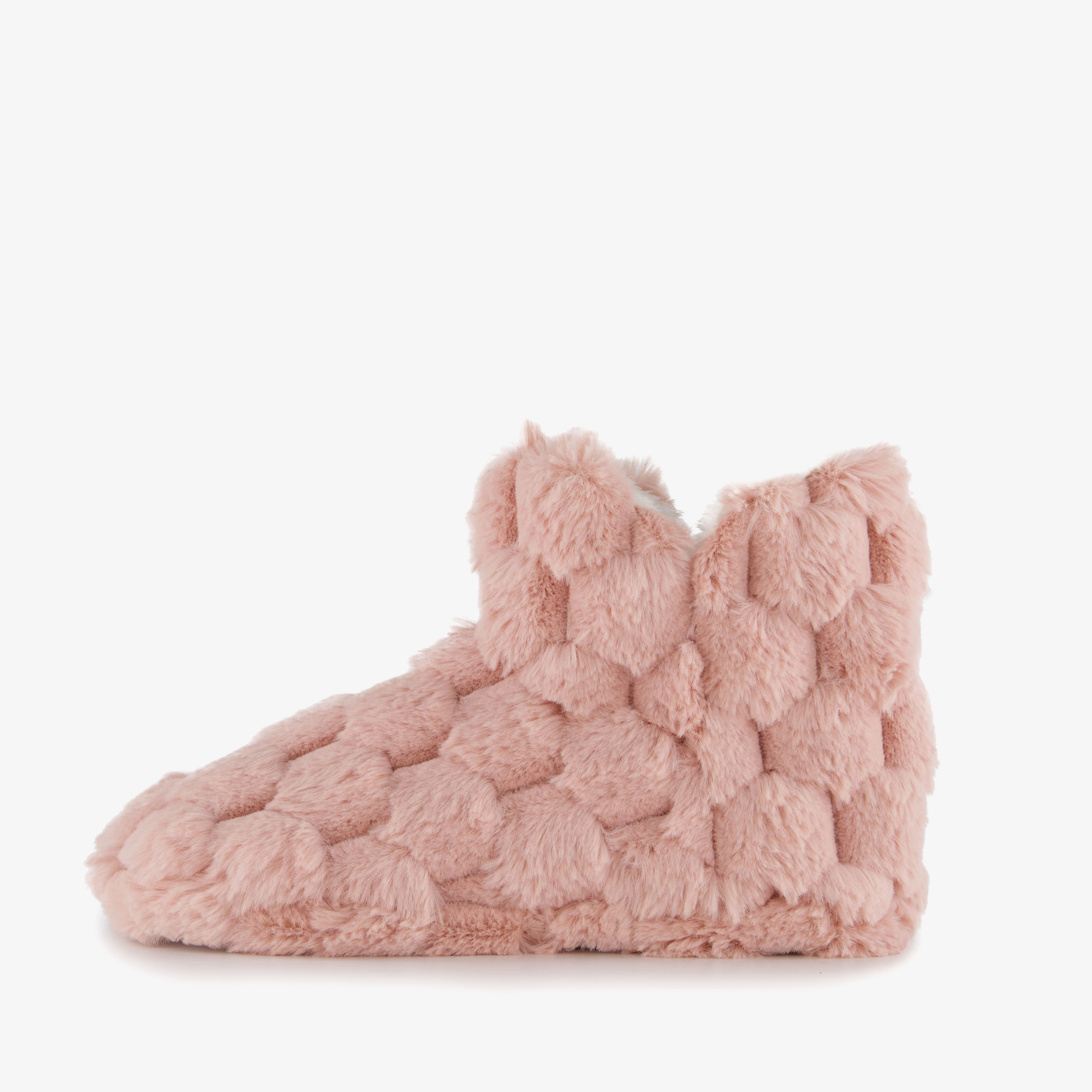 Thu!s dames pantoffels hoog roze – foto 2