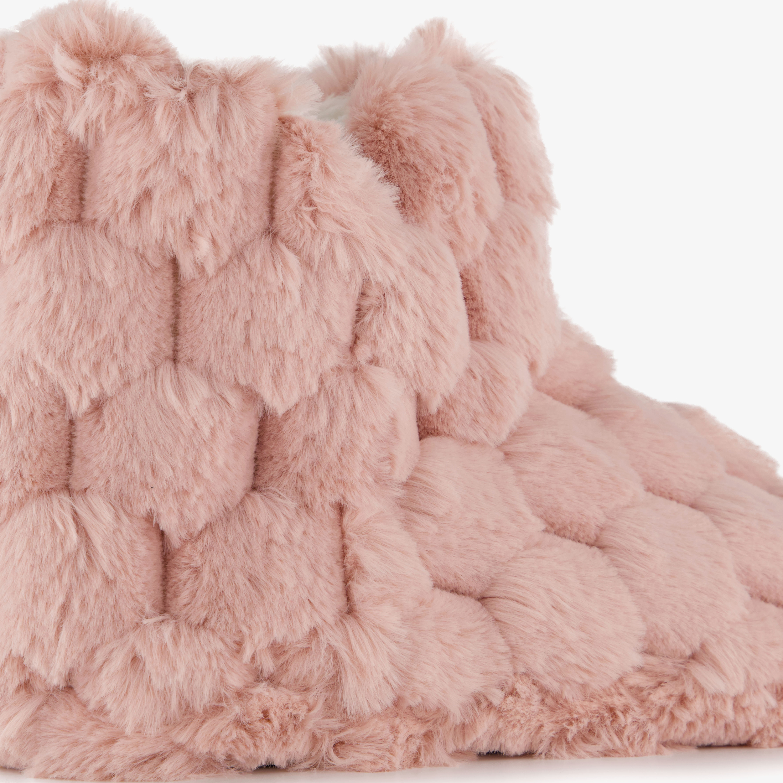 Thu!s dames pantoffels hoog roze – foto 5