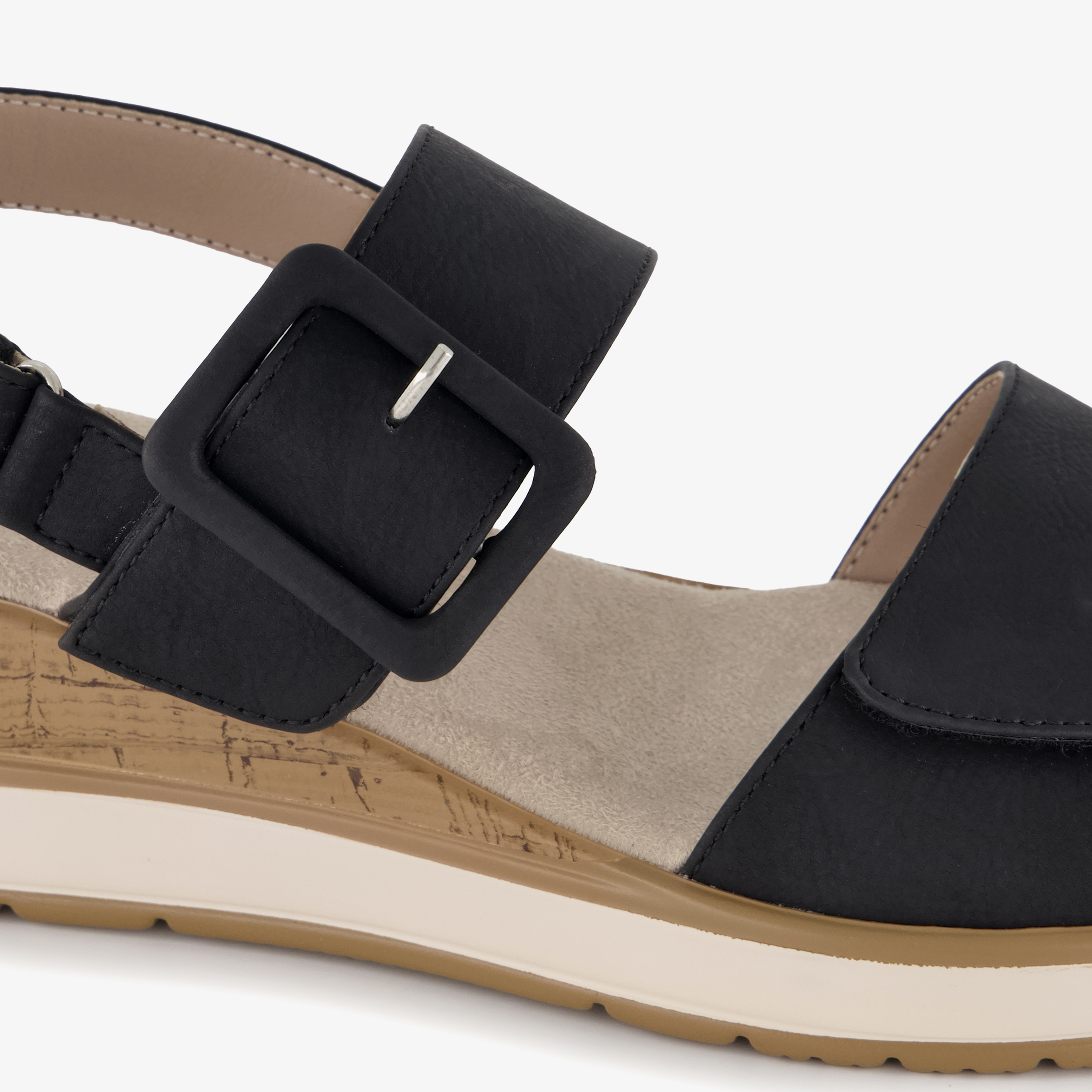 Natuform dames sandalen zwart – foto 5