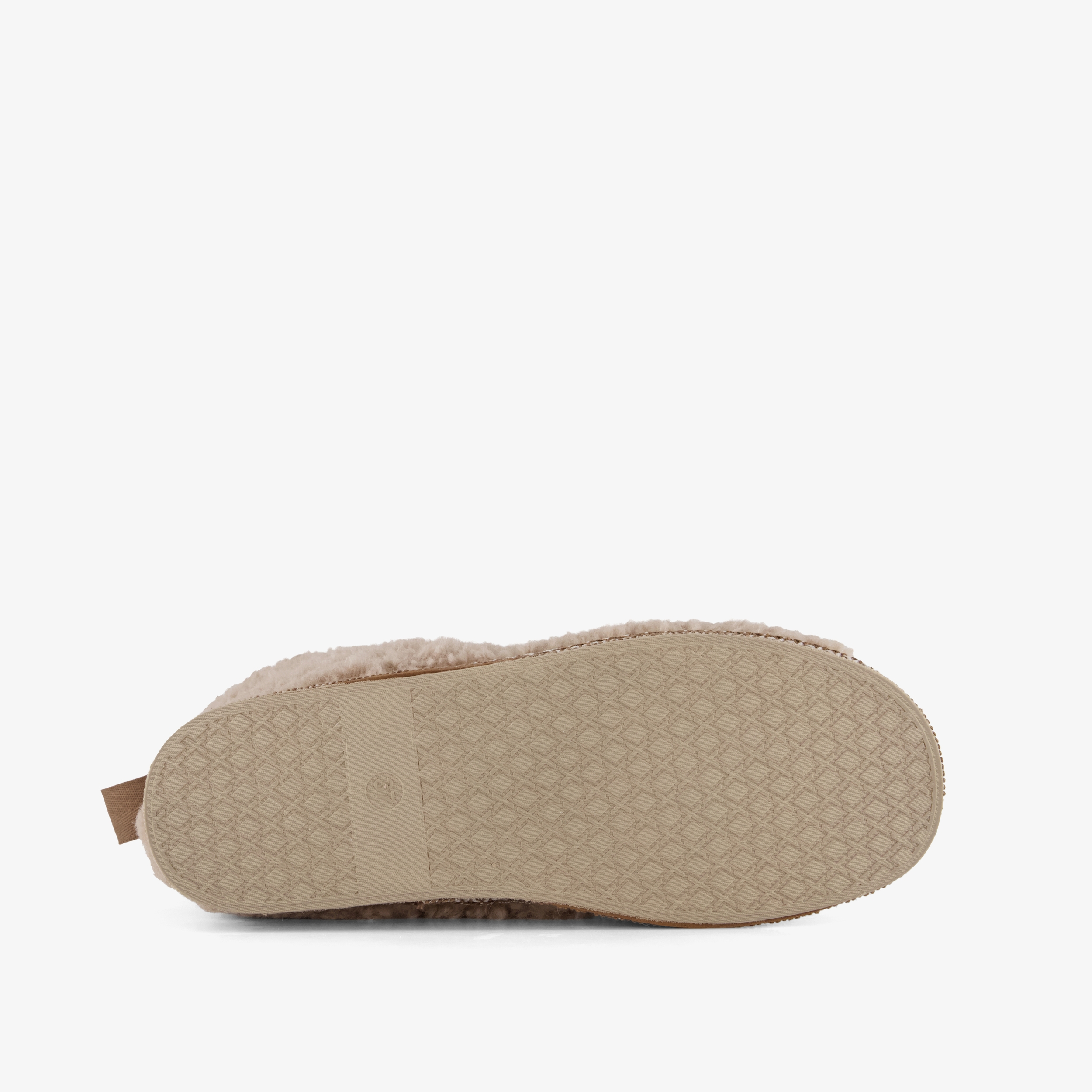 Thu!s gevoerde dames teddy pantoffels beige – foto 3