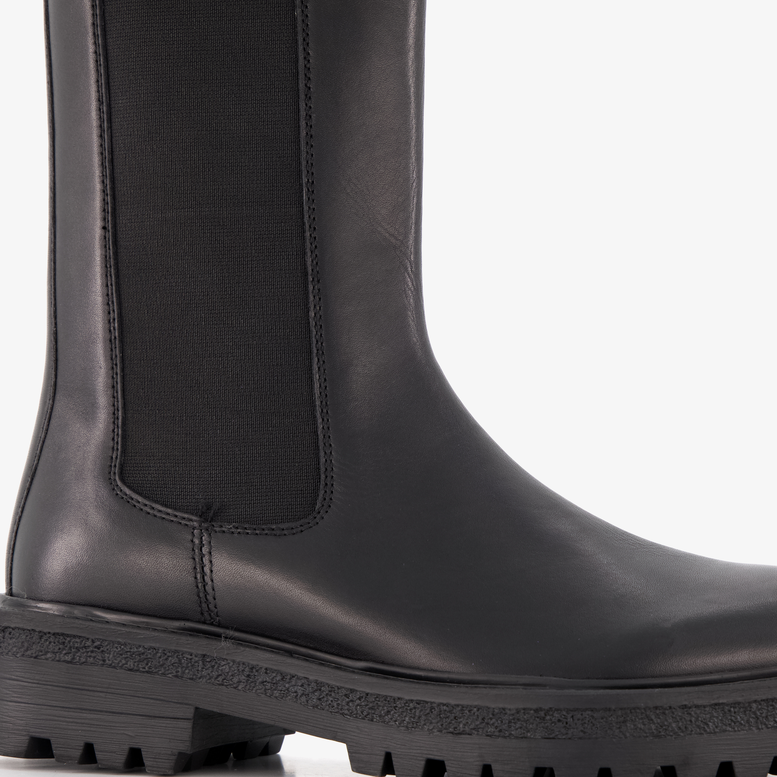 Harper leren dames Chelsea boots zwart – foto 5