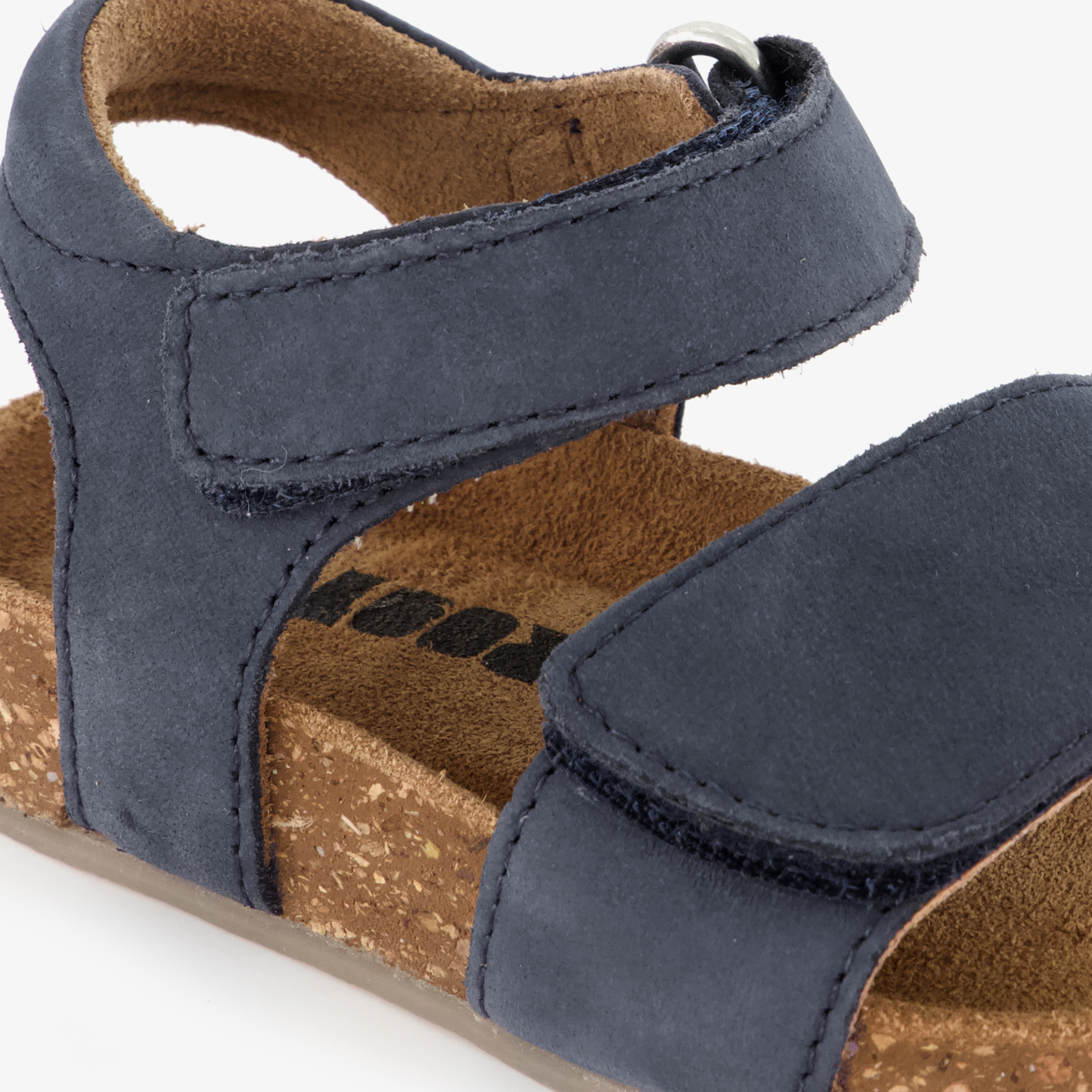 Groot leren jongens sandalen donkerblauw – foto 5