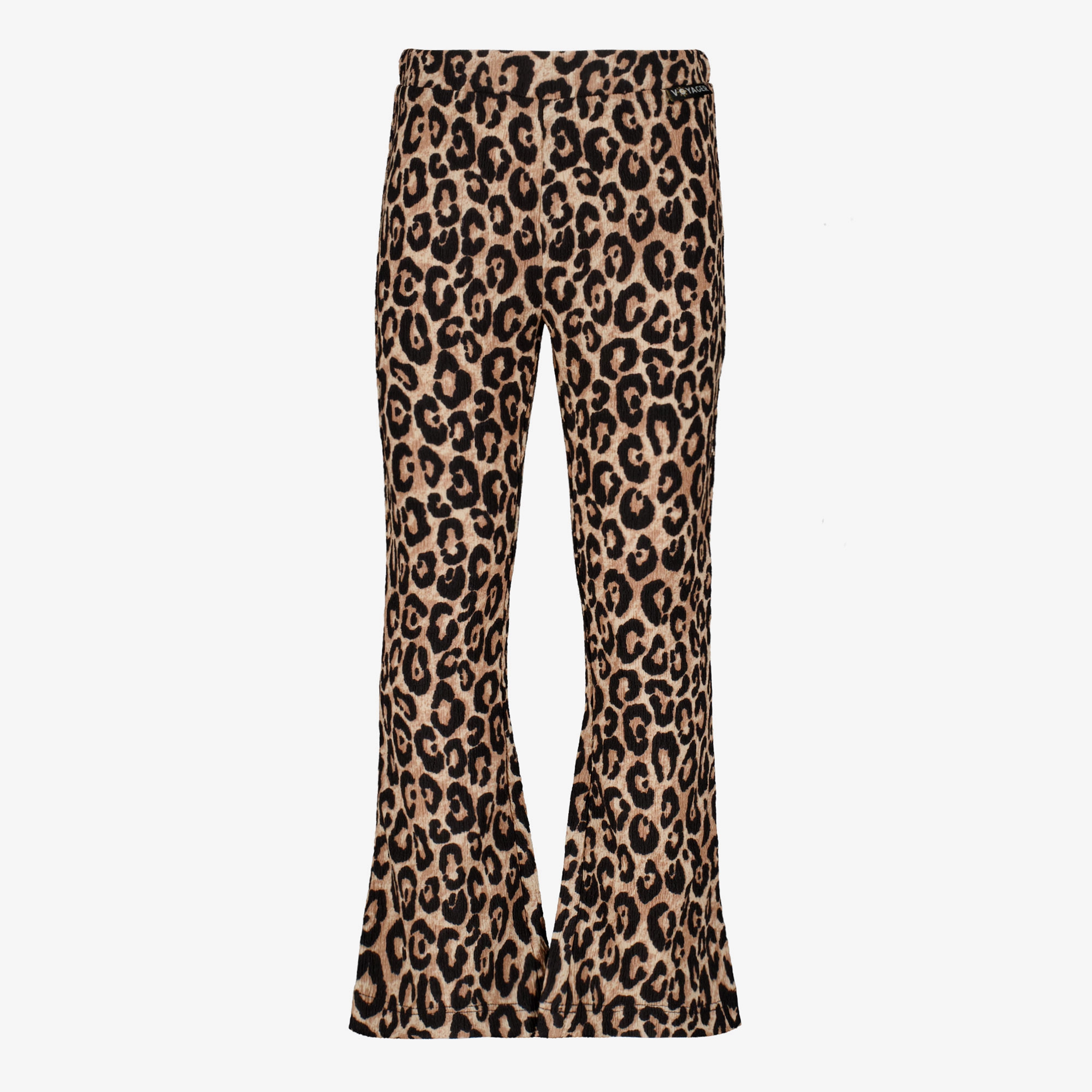 TwoDay meisjes flared broek met luipaardprint